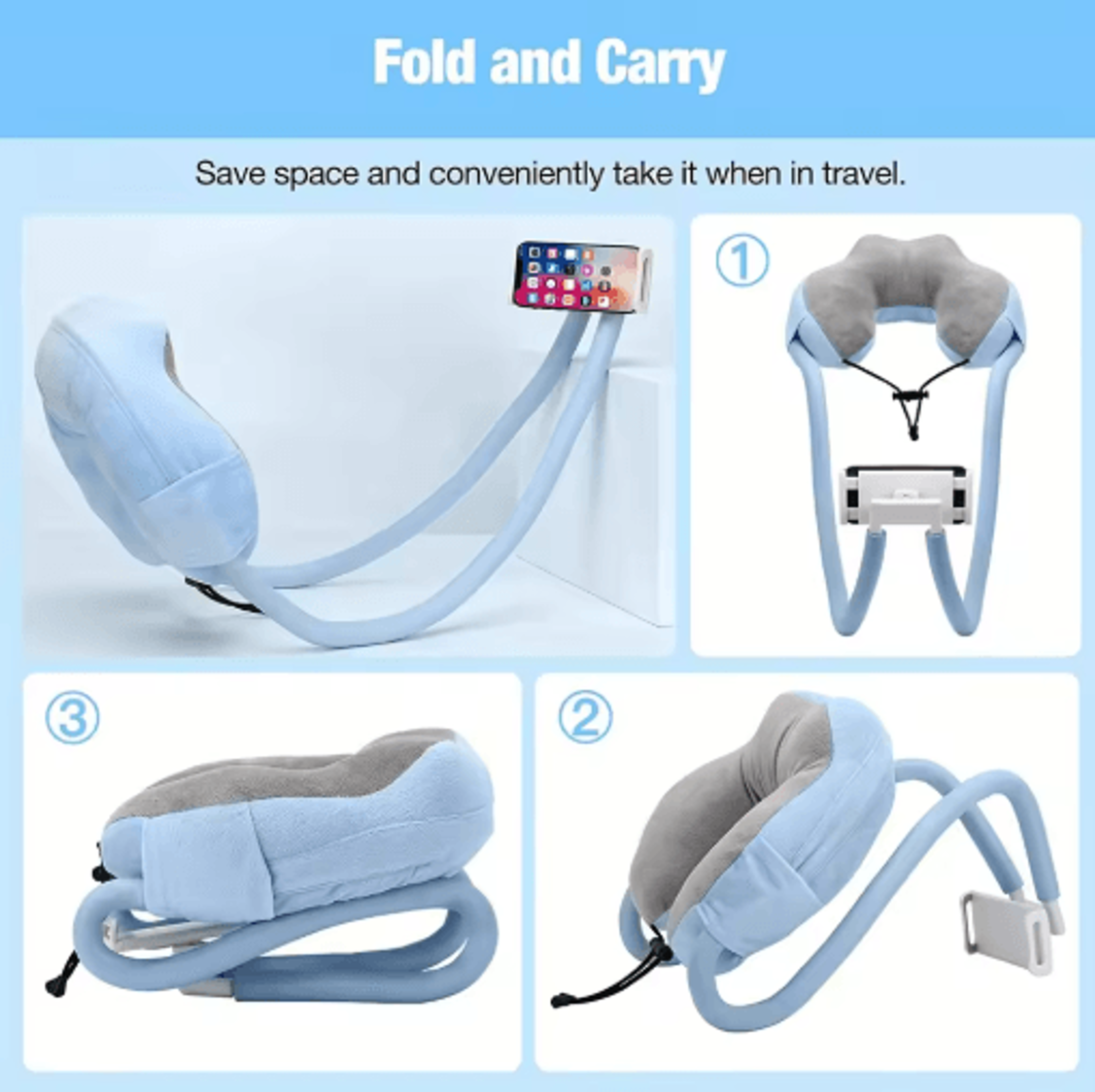 Universal Flexible Mobile Phone Holder Adjustable Lazy Bracket For Bed Desk And Home Use 5