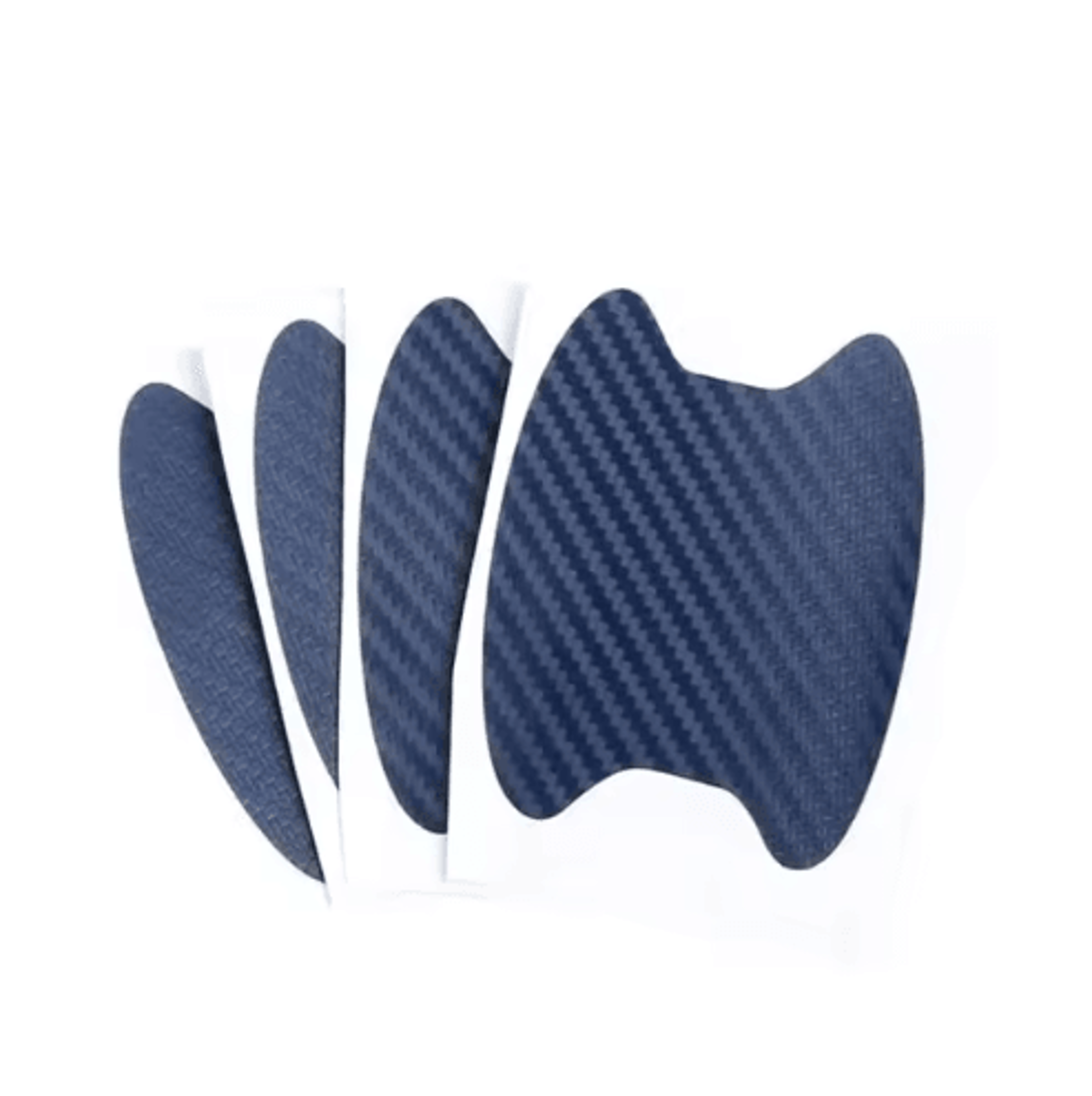 Carbon Fiber Car Door Handle Stickers  ScratchResistant Protective Cover Film 4PCS Set 4