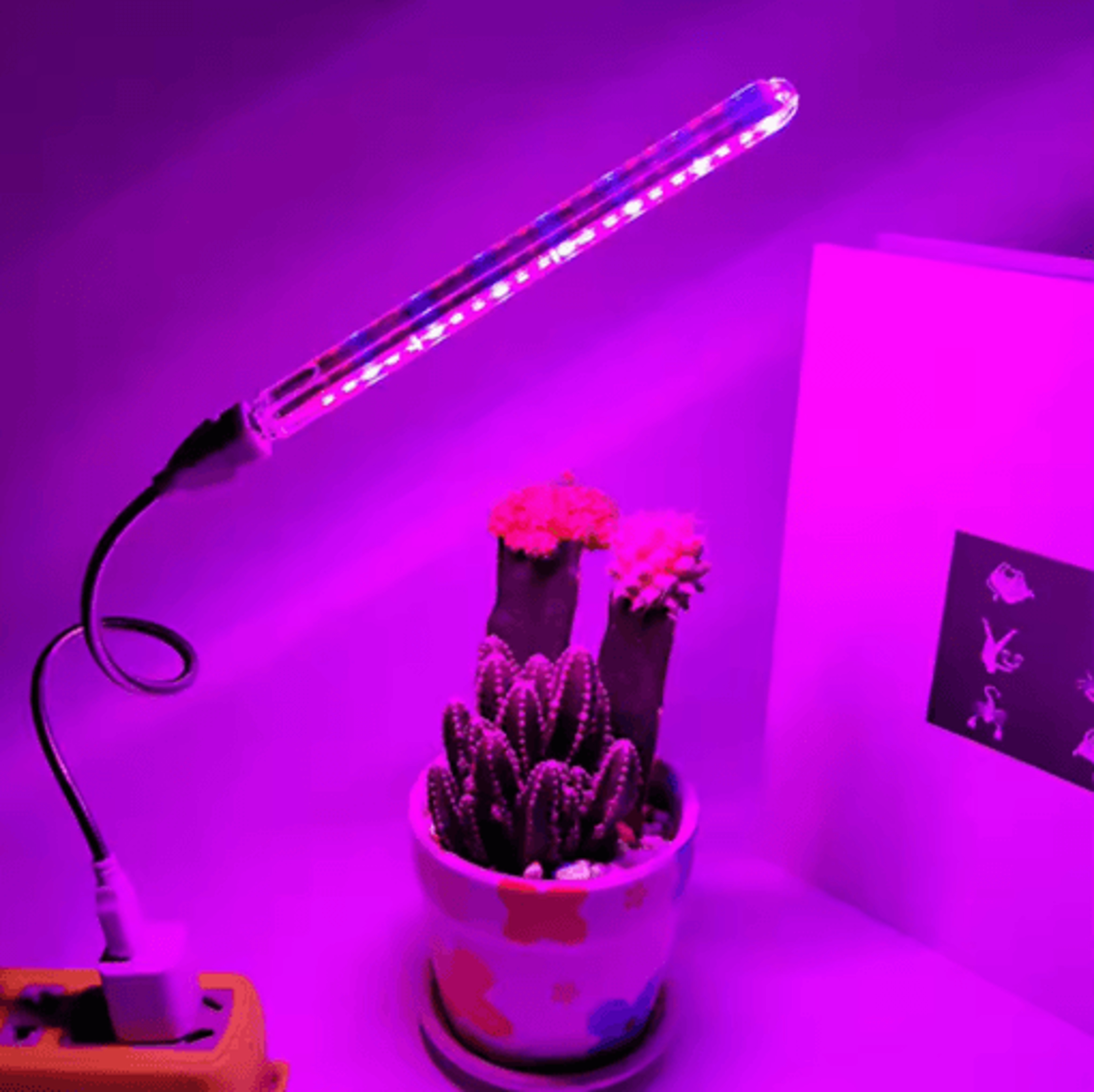 VnnZzo LED Full Spectrum USB Grow Light  Flexible Plant Growth Lamp 6