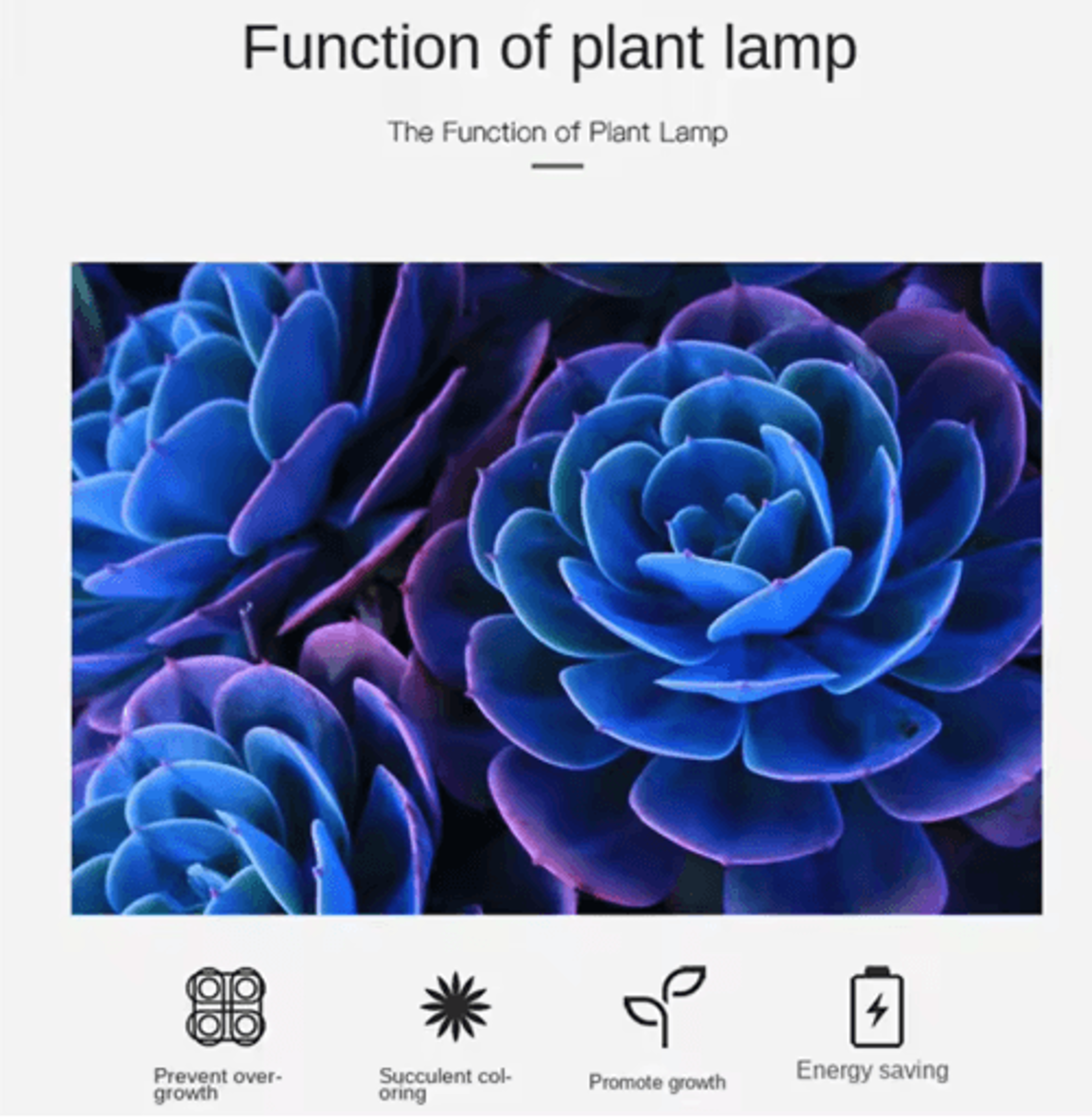 VnnZzo LED Full Spectrum USB Grow Light  Flexible Plant Growth Lamp 7