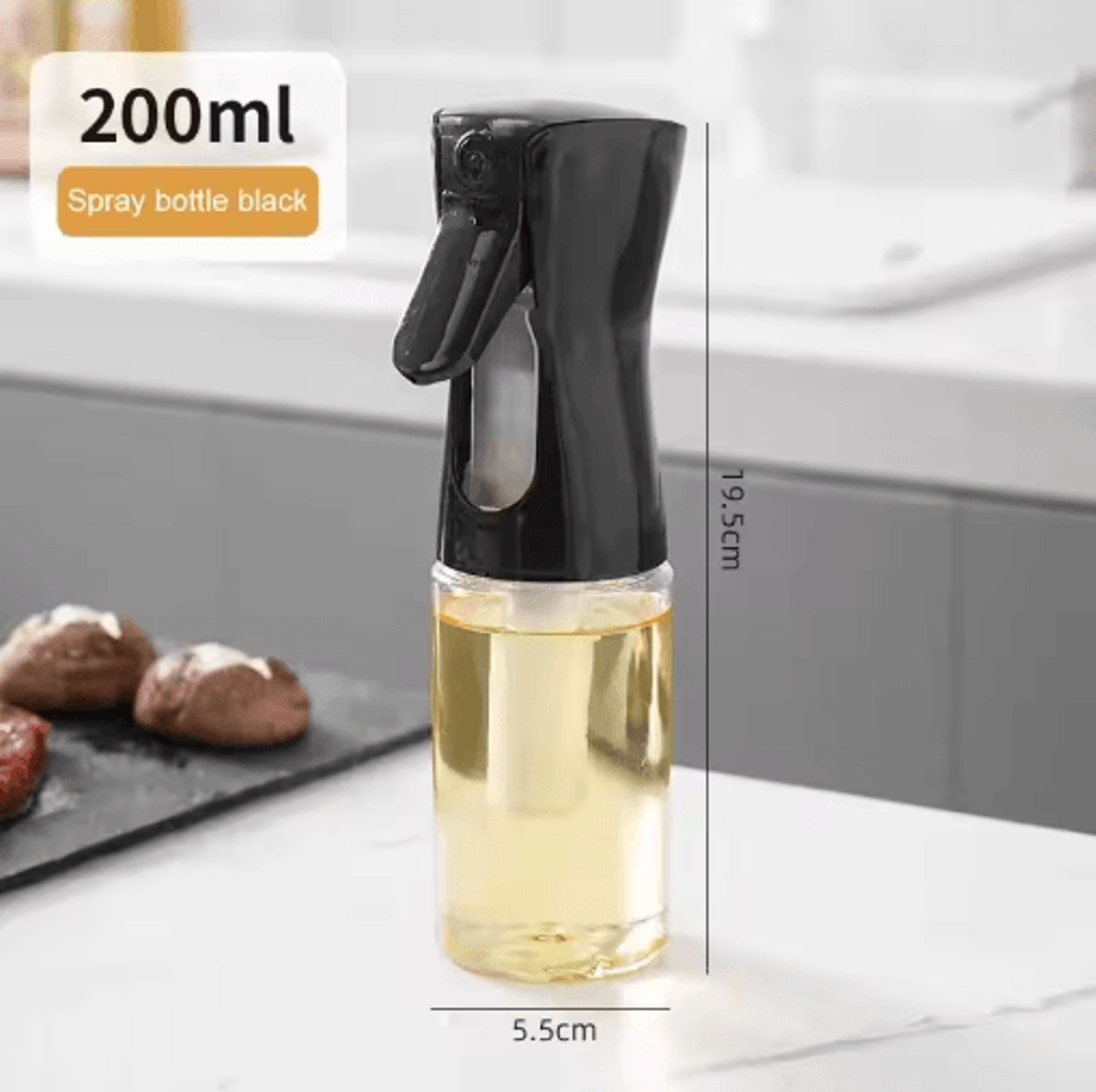 Oil Spray Bottle For Kitchen  200300500ml Fine Mist Olive Oil Sprayer 2