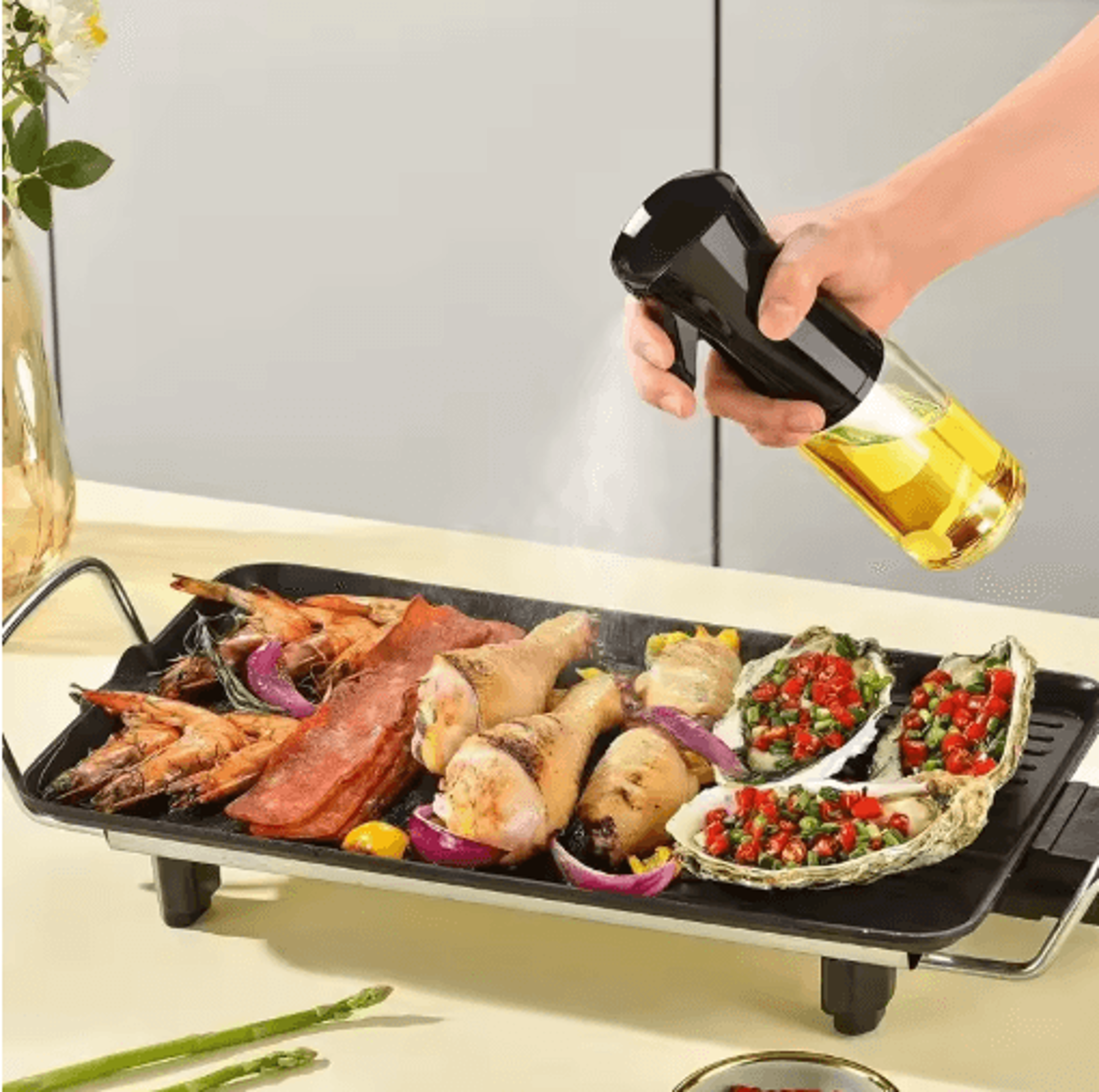 Oil Spray Bottle For Kitchen  200300500ml Fine Mist Olive Oil Sprayer 9