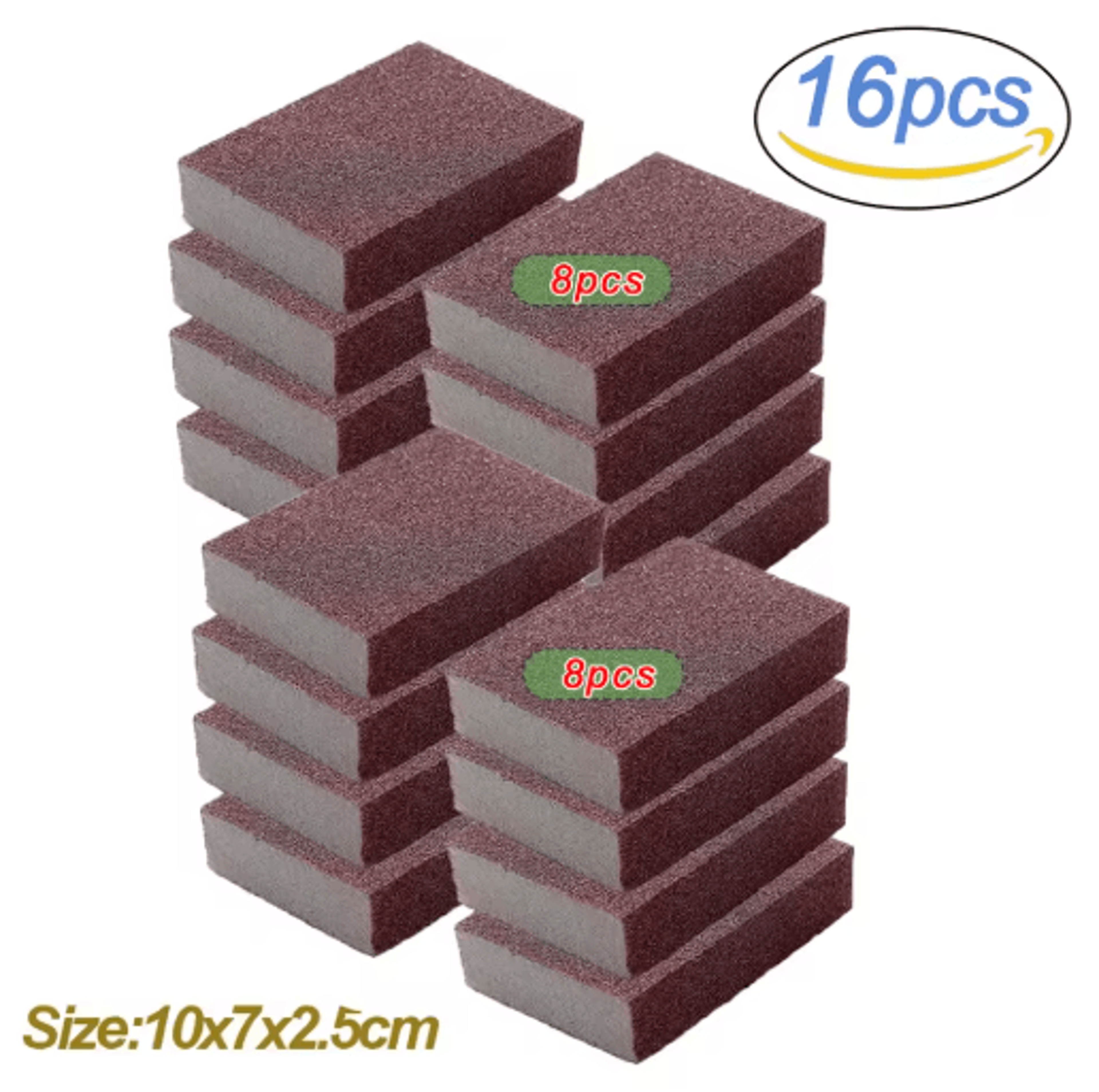 Magic Carborundum Sponge Eraser Rust and Scale Removing Cleaning Pads 1 to 8 pcs – view 7