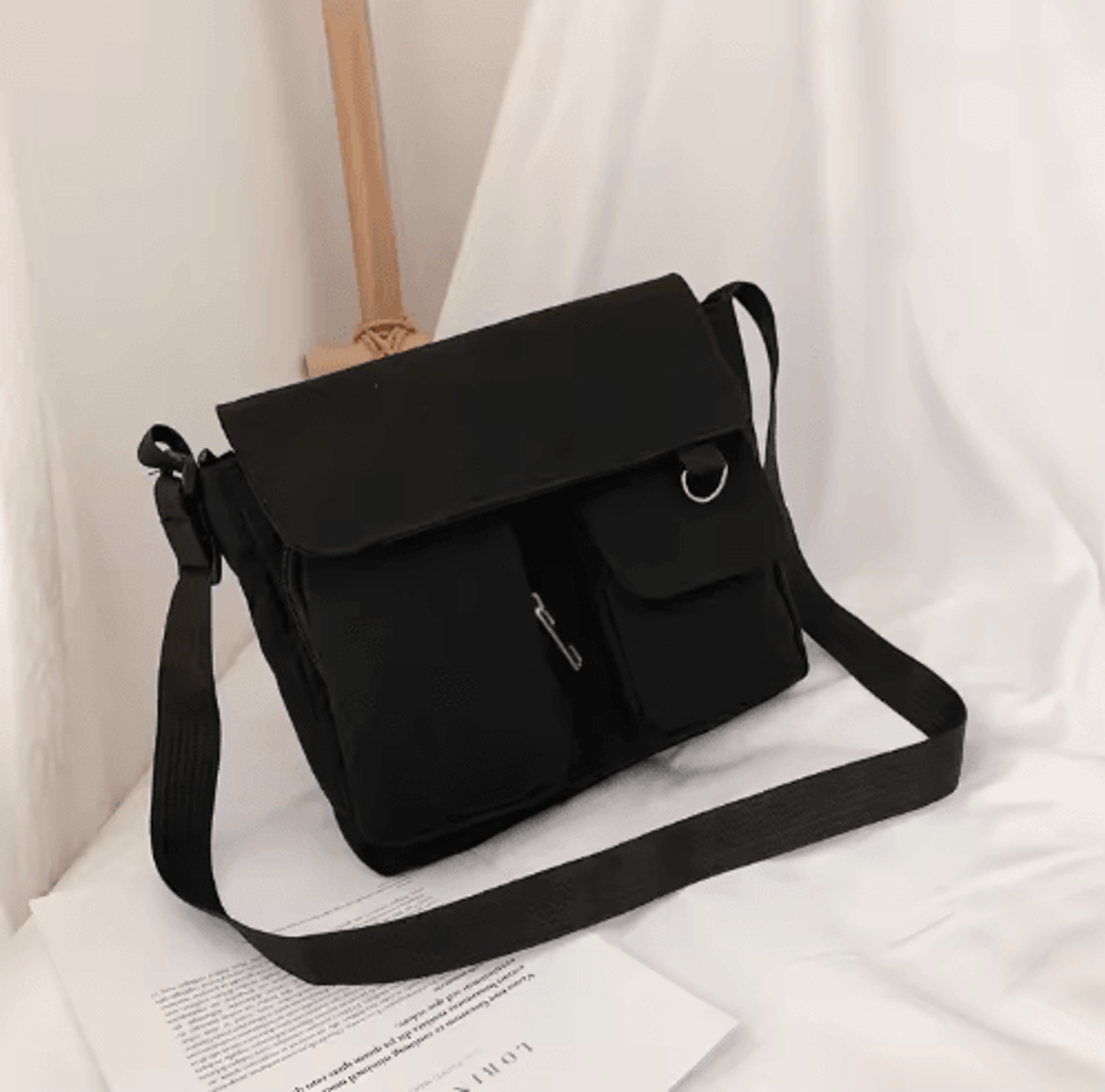 Canvas Crossbody Bag For Women  Youth Fashion Shoulder Bag With Large Capacity 6