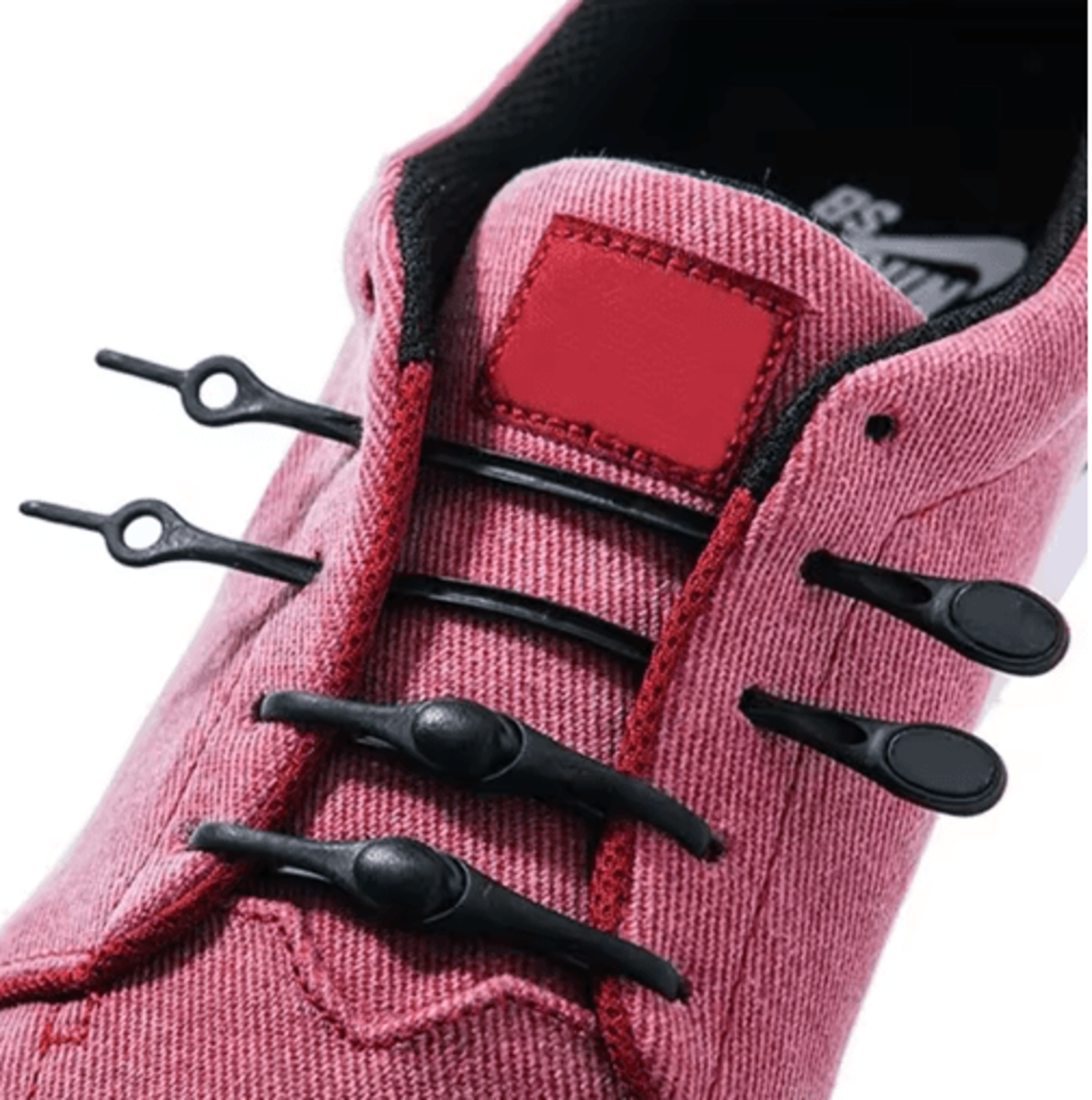 Stretch Silicone No Tie Shoelaces Elastic Laces For Sneakers 12 Pcs Set 16
