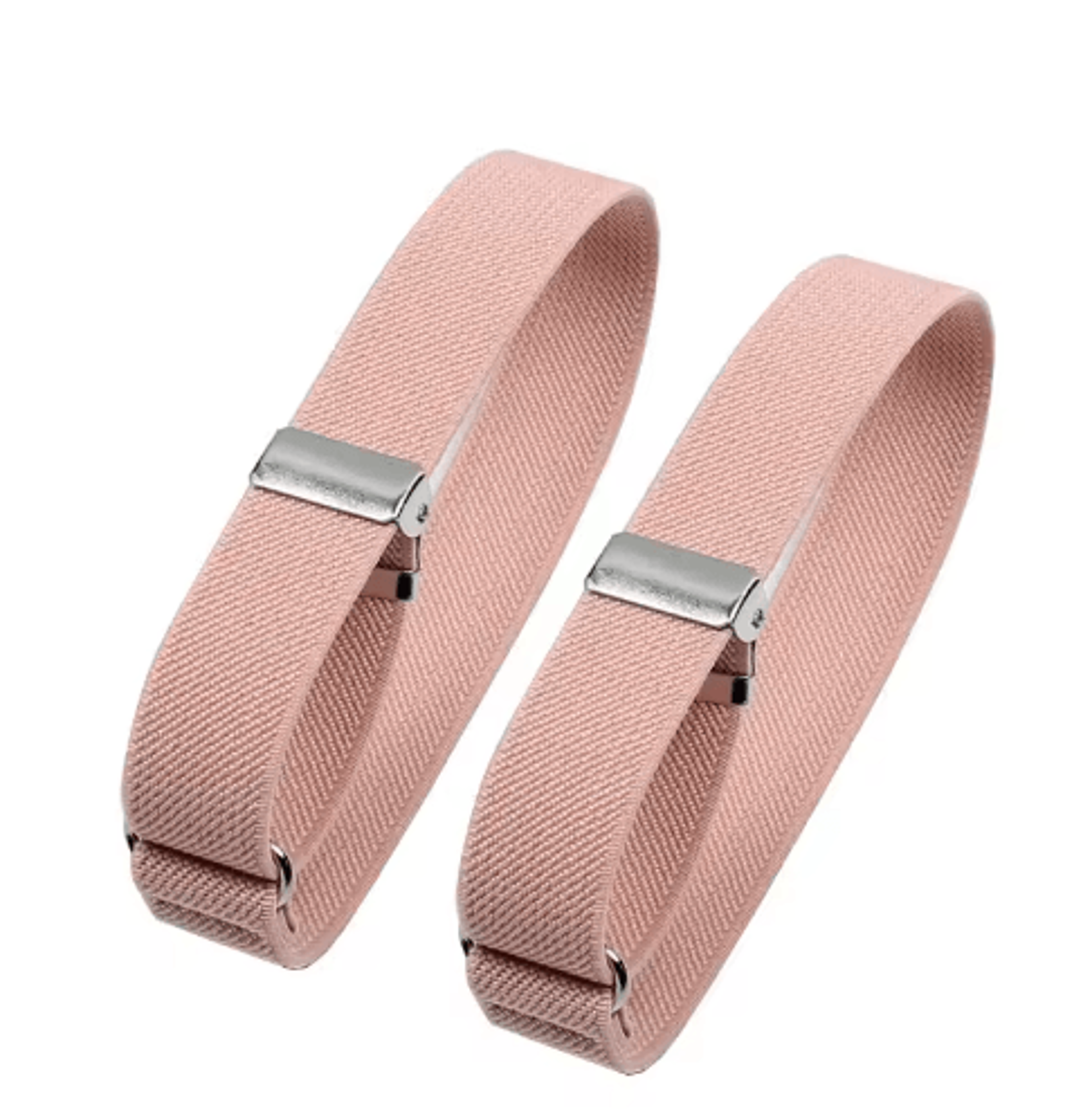 Mens And Womens Sleeve Garters Non Slip Elastic Arm Bands With Stripe Plaid Design 6