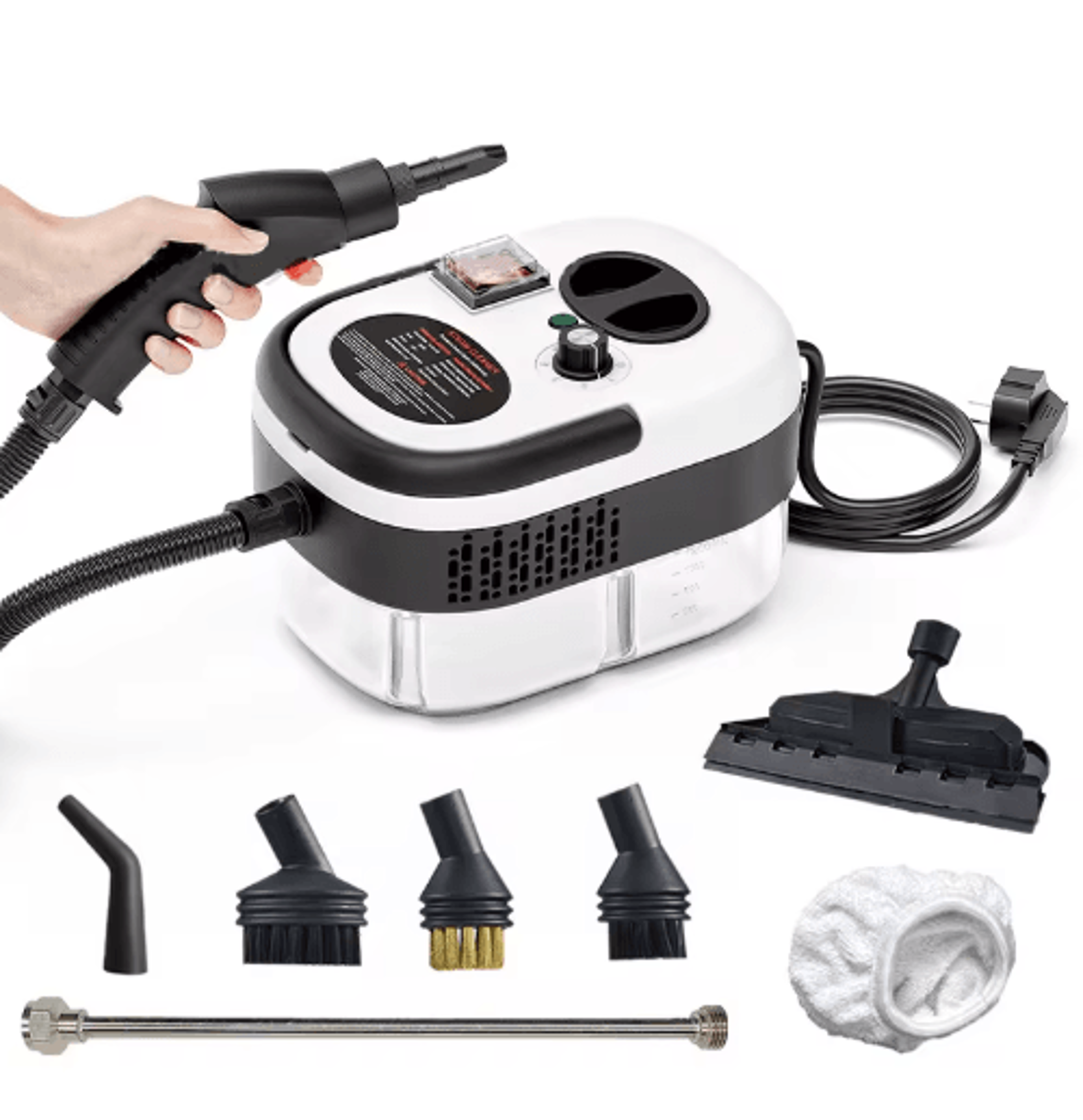 2500W HighTemperature Handheld Steam Cleaner  Deep Cleaning For Home  Car 2