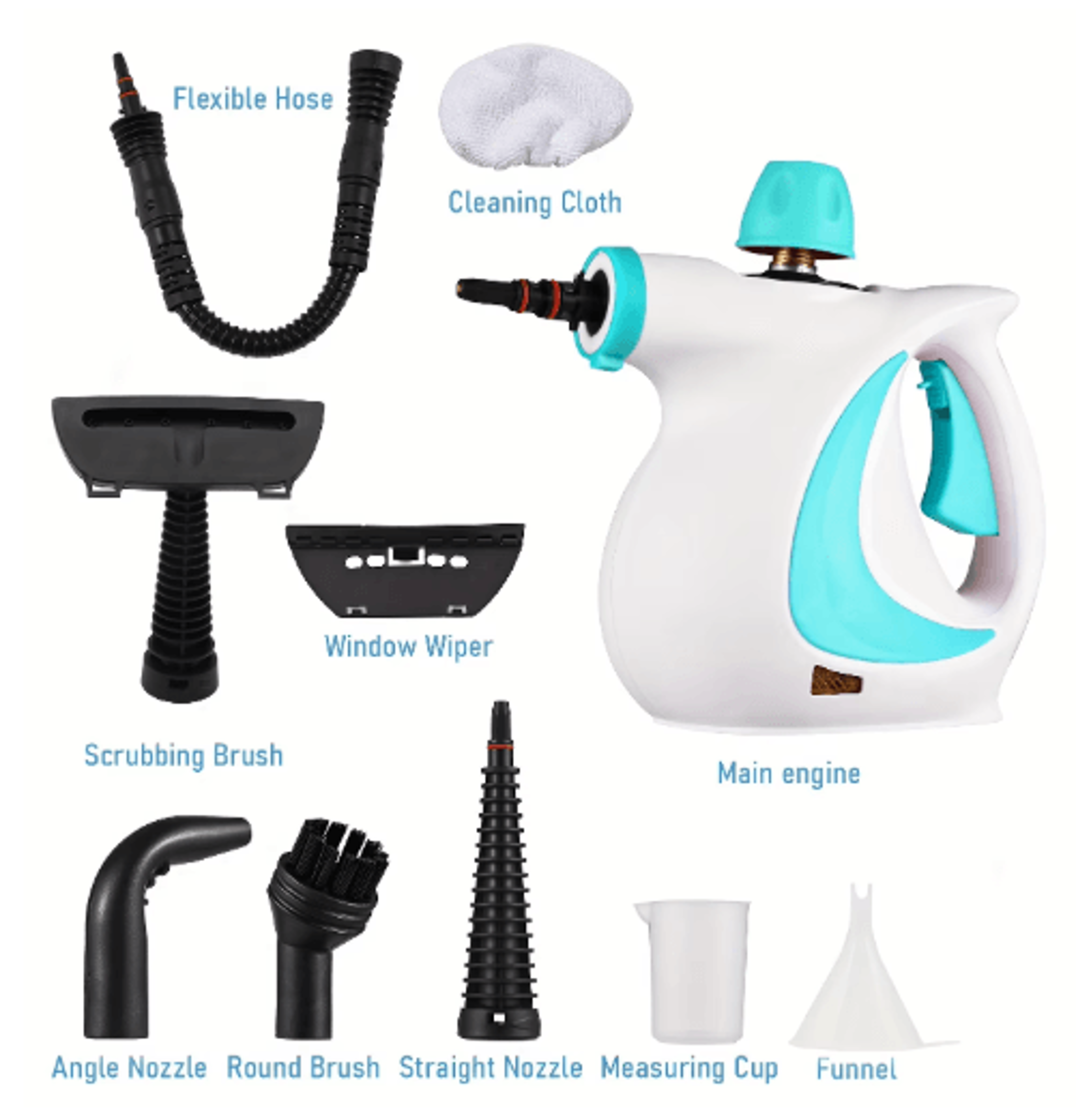 Portable Handheld Steam Cleaner  Multifunctional Grease  Grime Cleaning Machine 5