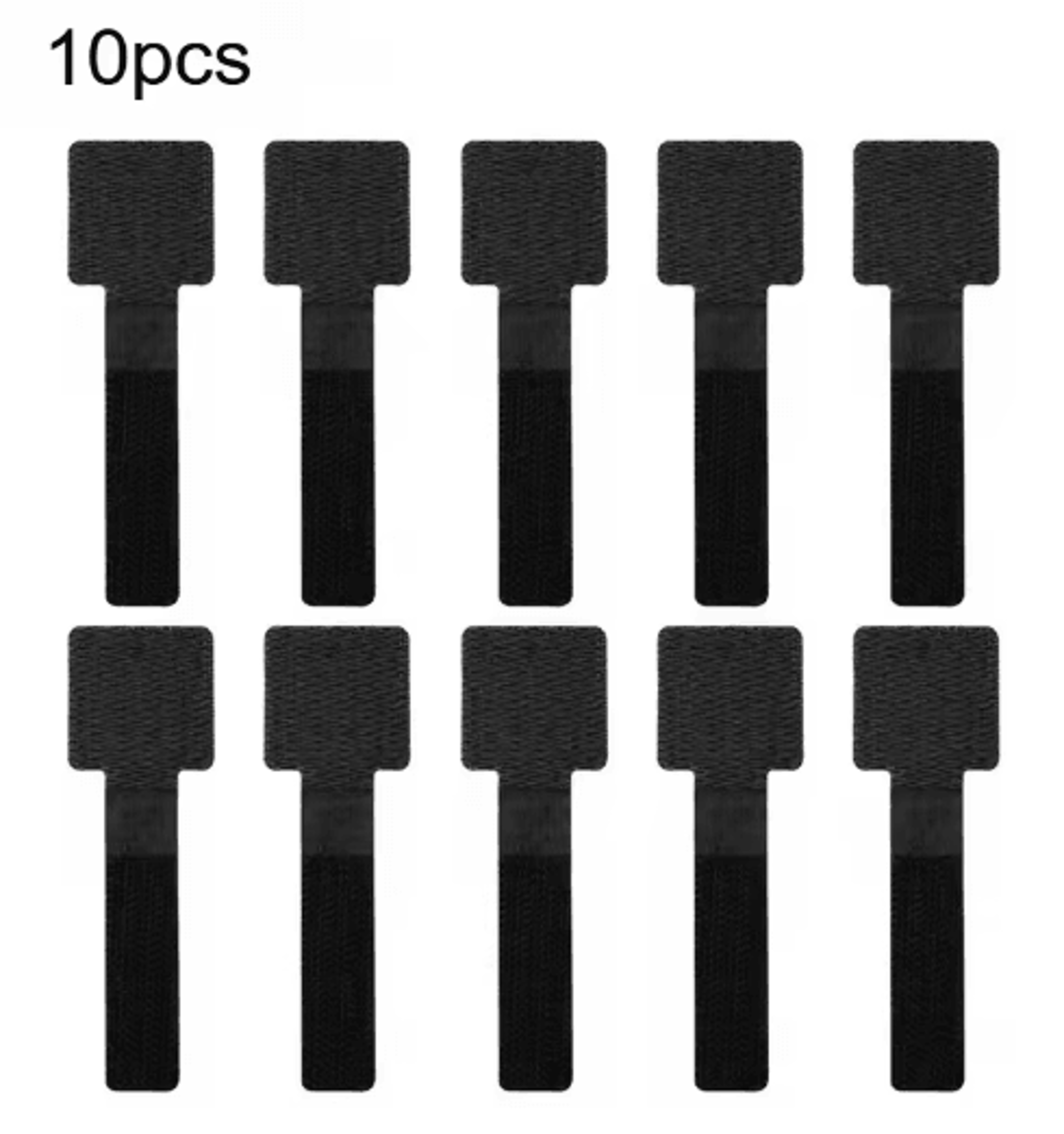 HeavyDuty Reusable Cable Organizer Tape  Strong Hold Cord Management 10pcs 3