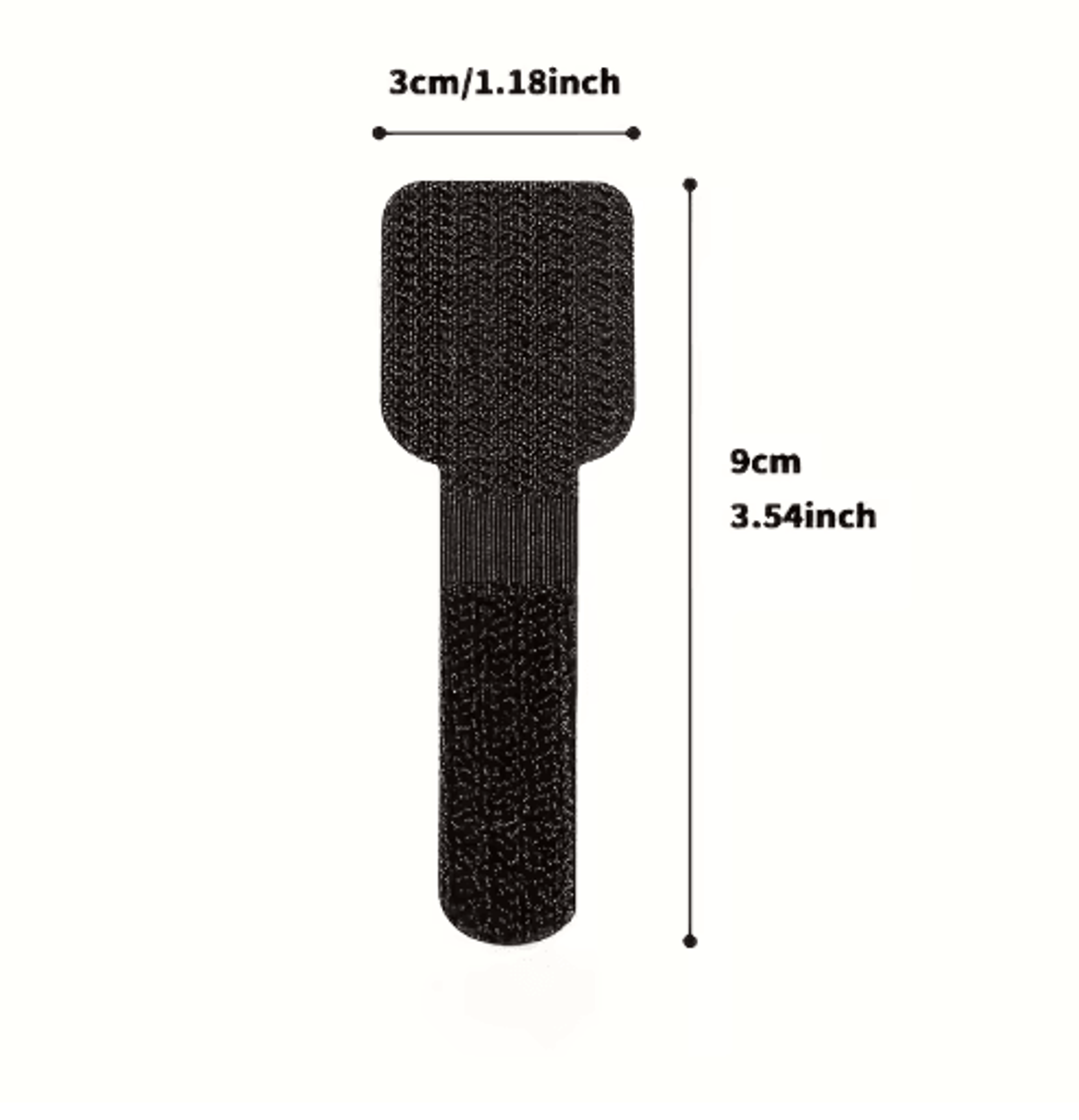 HeavyDuty Reusable Cable Organizer Tape  Strong Hold Cord Management 10pcs 4