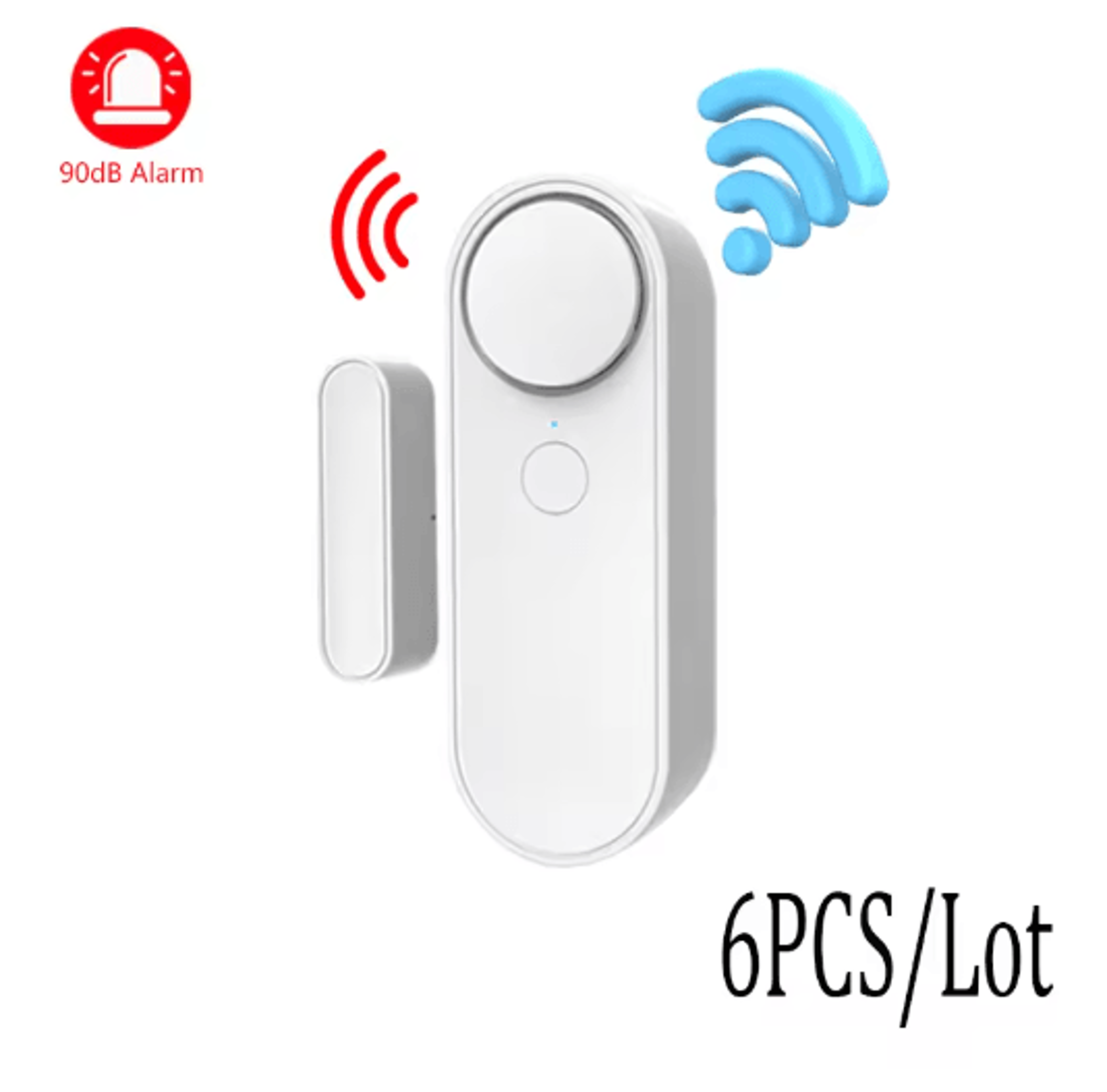 Tuya WiFi Door  Window Sensor  OpenClosed Security Detector With 90dB Siren 2
