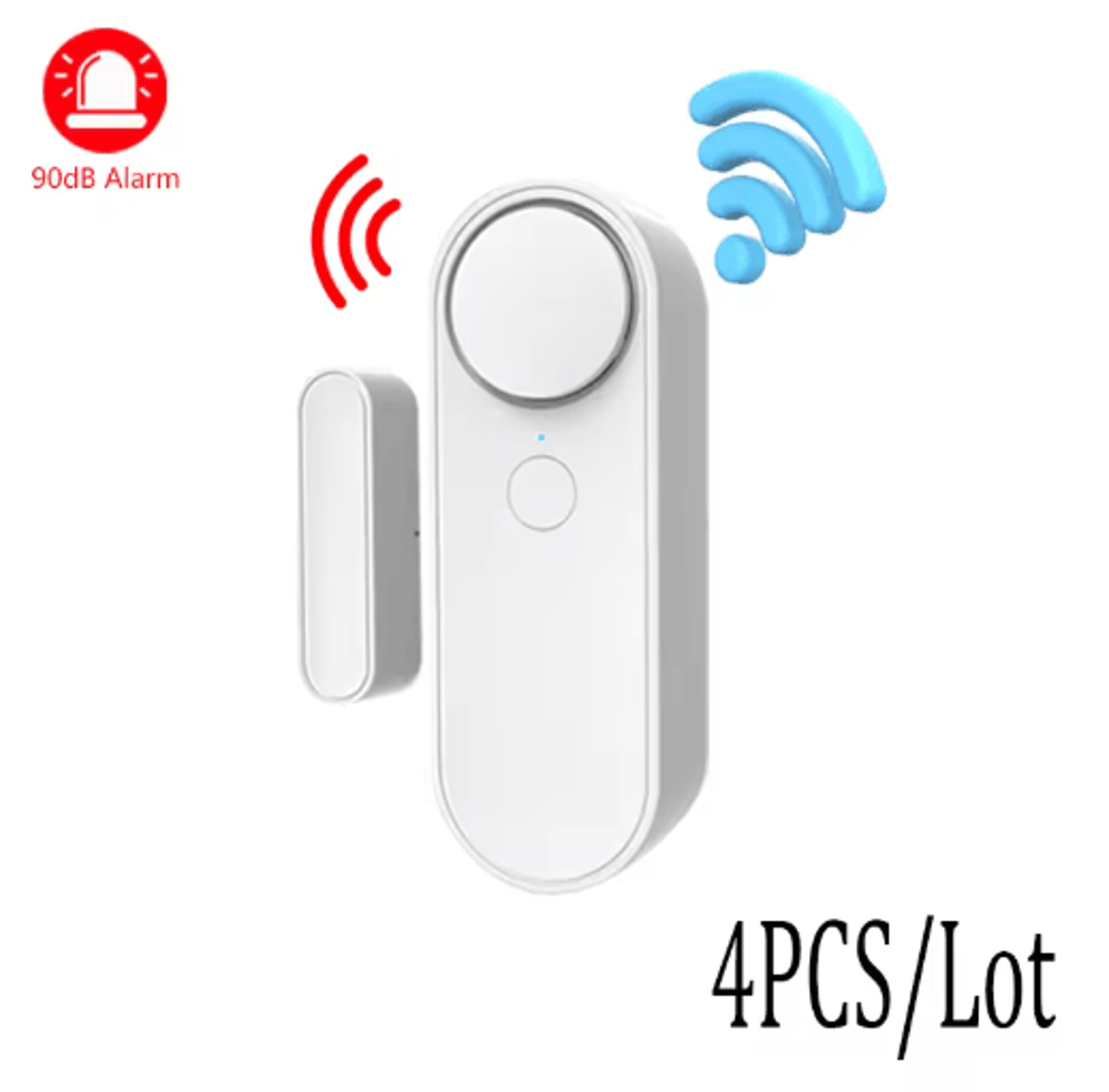 Tuya WiFi Door  Window Sensor  OpenClosed Security Detector With 90dB Siren 4