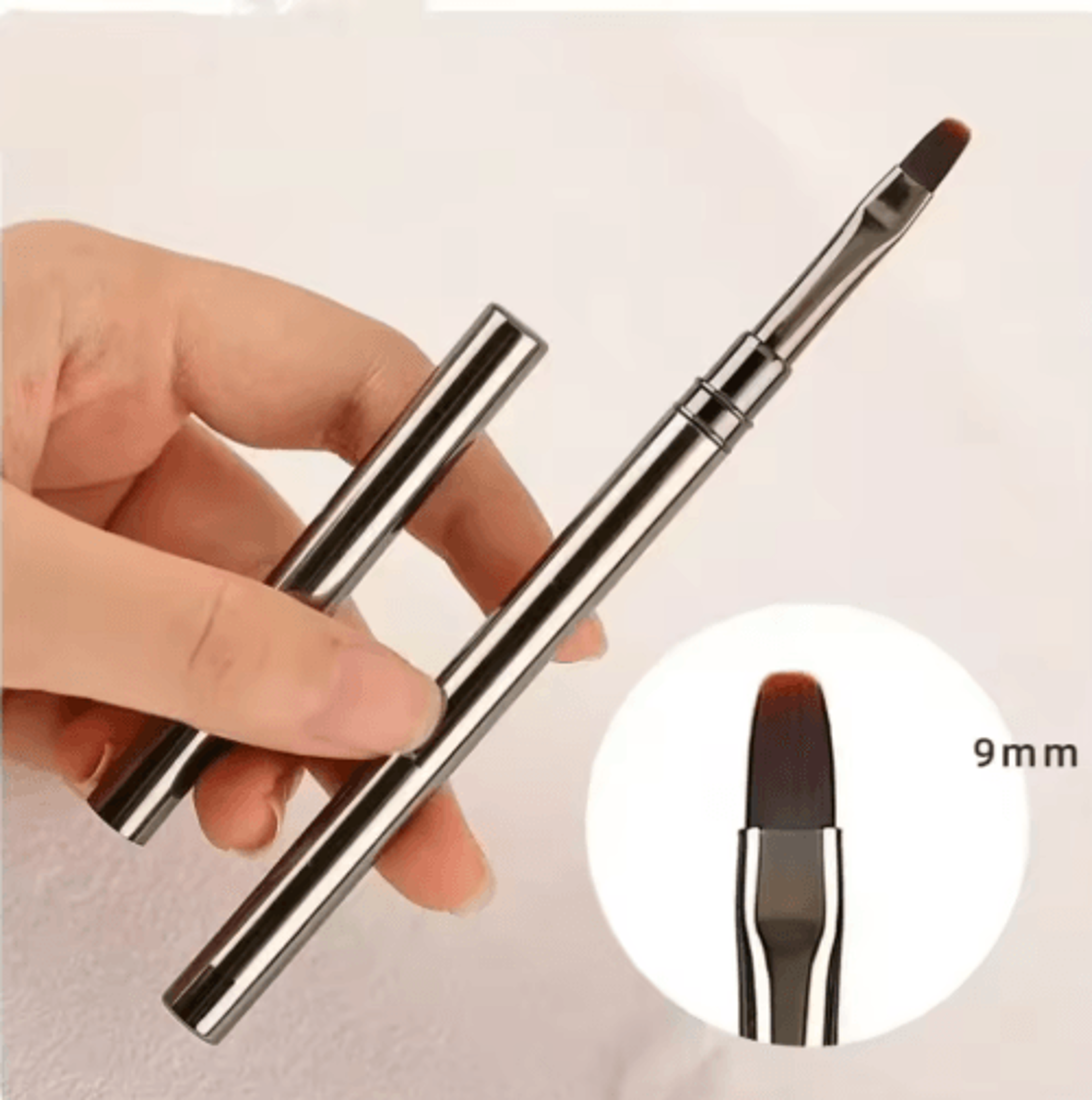 UV Gel Nail Glue Phototherapy Pen  Acrylic Nail Art Brush  Liner Tool 2