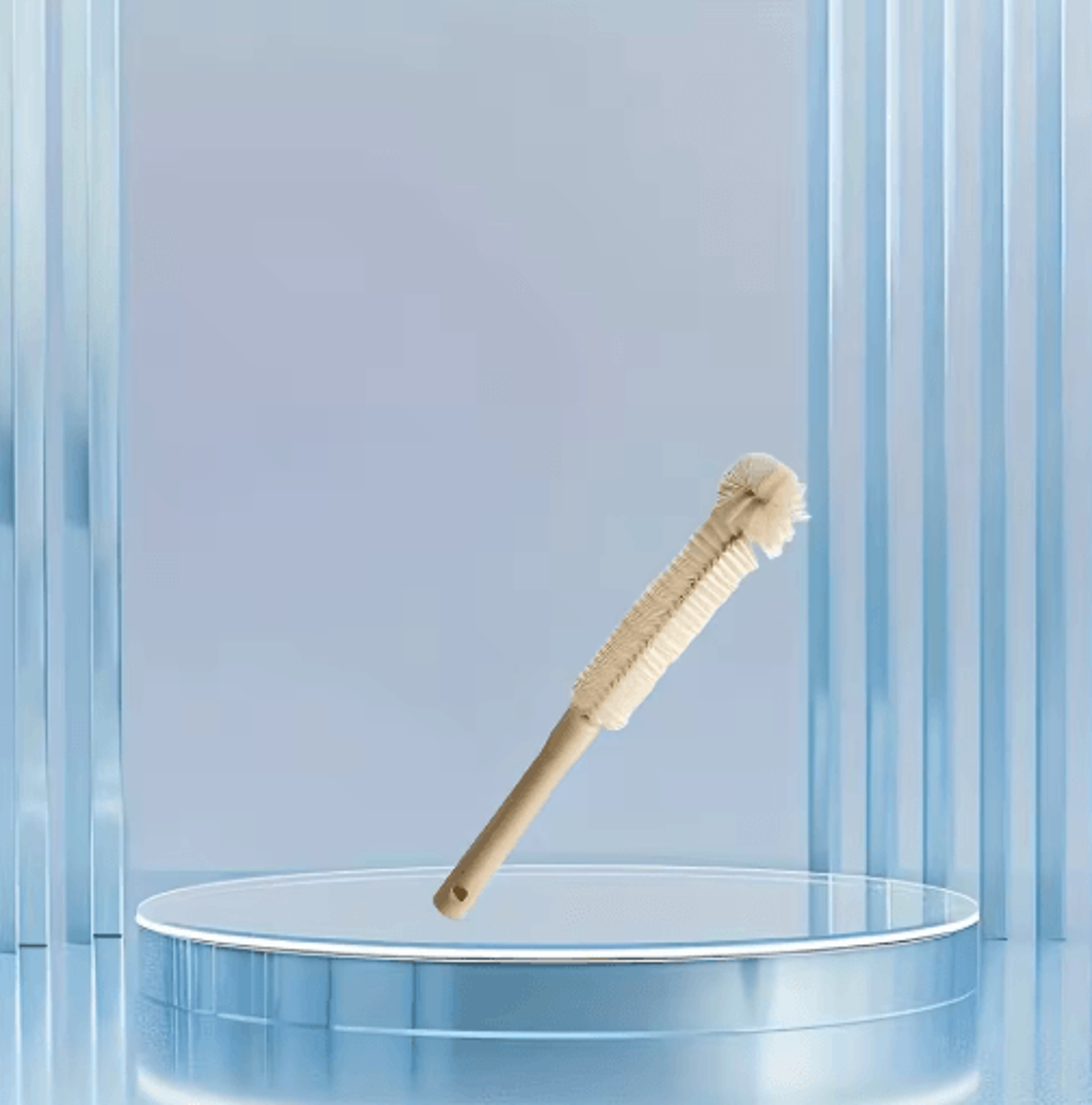 Long Handle Foot Scrubber  Bath Brush  Exfoliating Body Back  Foot Cleaning Tool 3