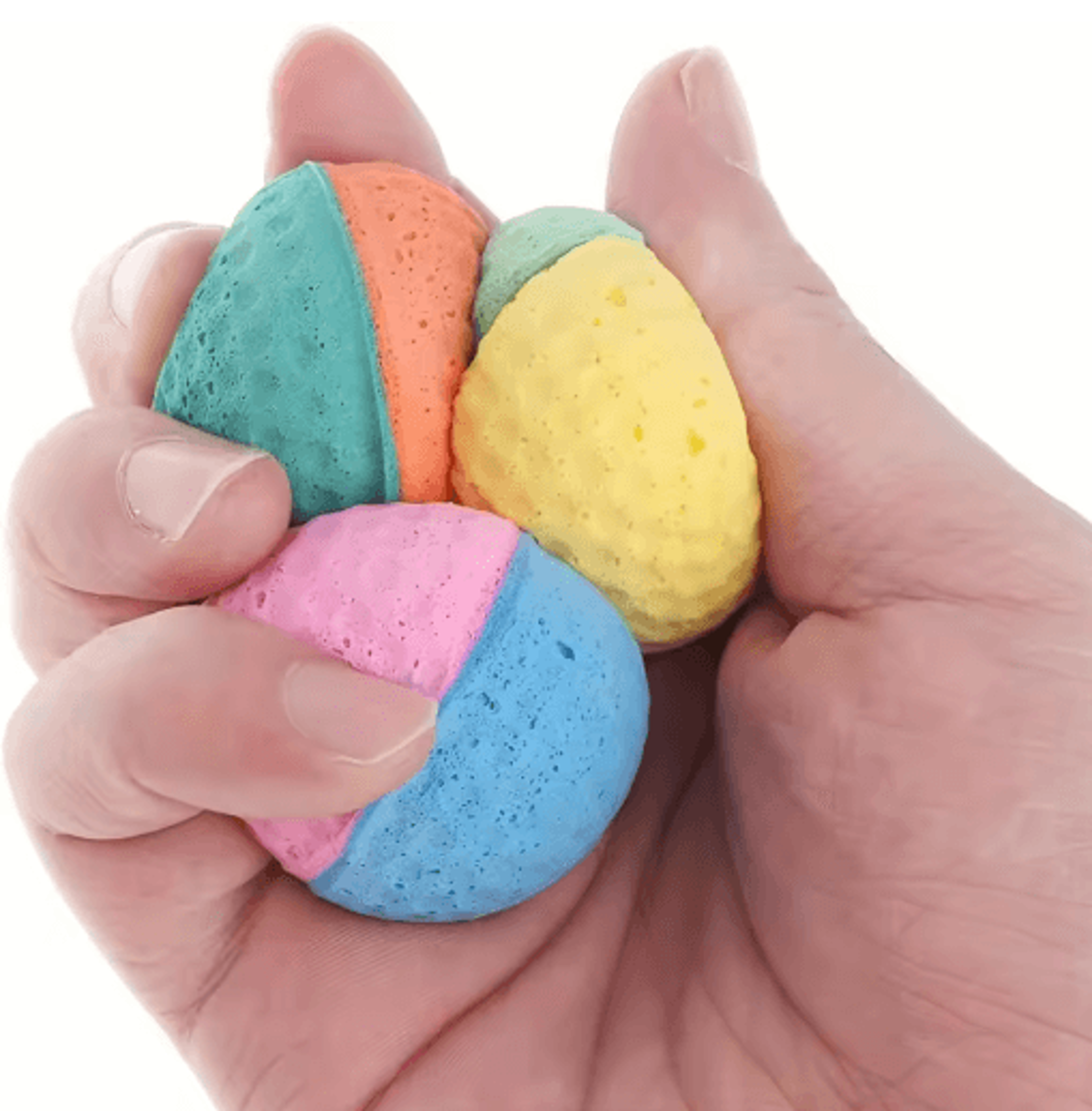 Cat Foam Ball Toys  Soft Bouncy Interactive Sponge Balls For Quiet Indoor Play 3