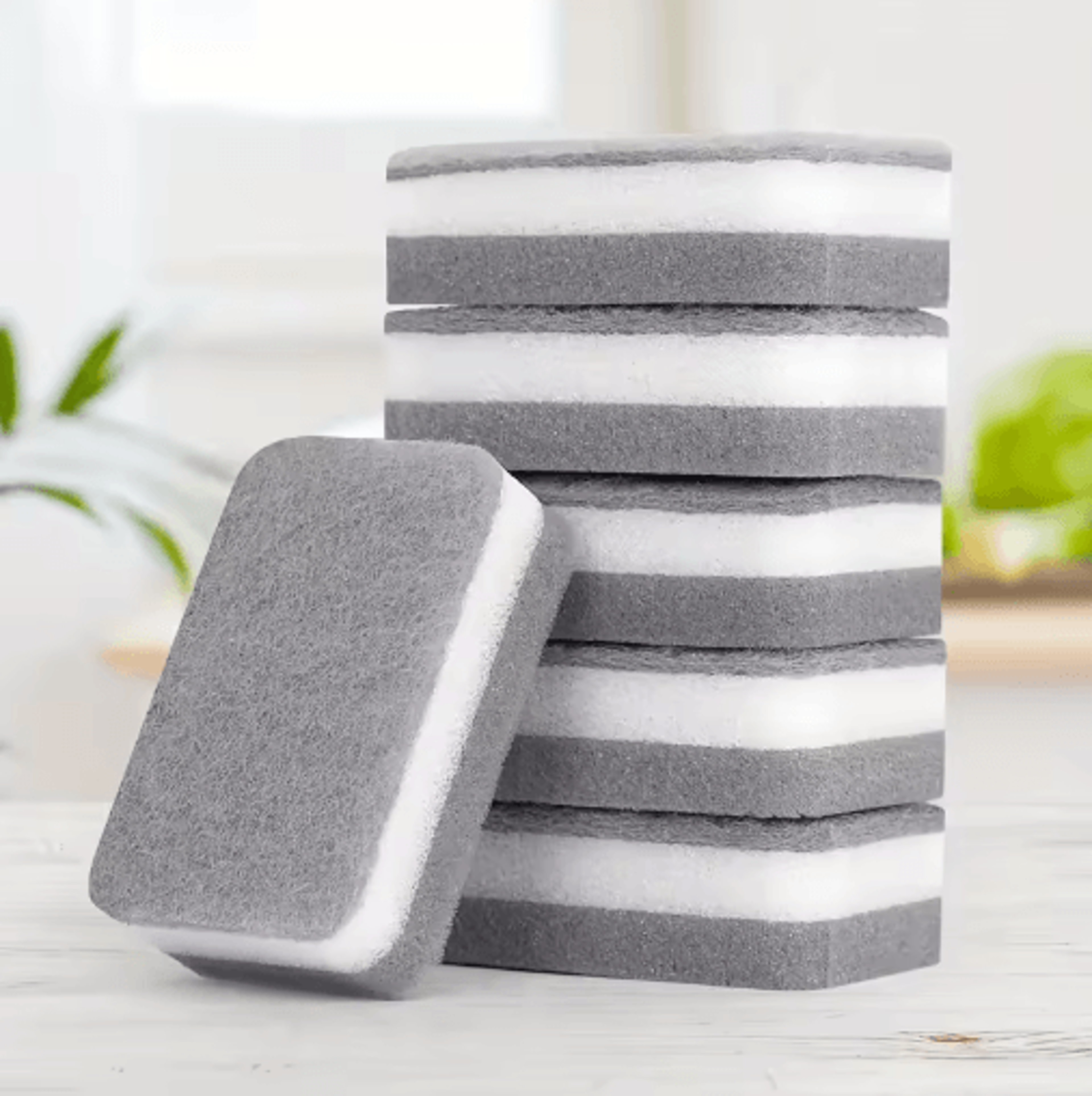10Pack DoubleSided Magic Cleaning Sponges For ScratchFree Home Care 6