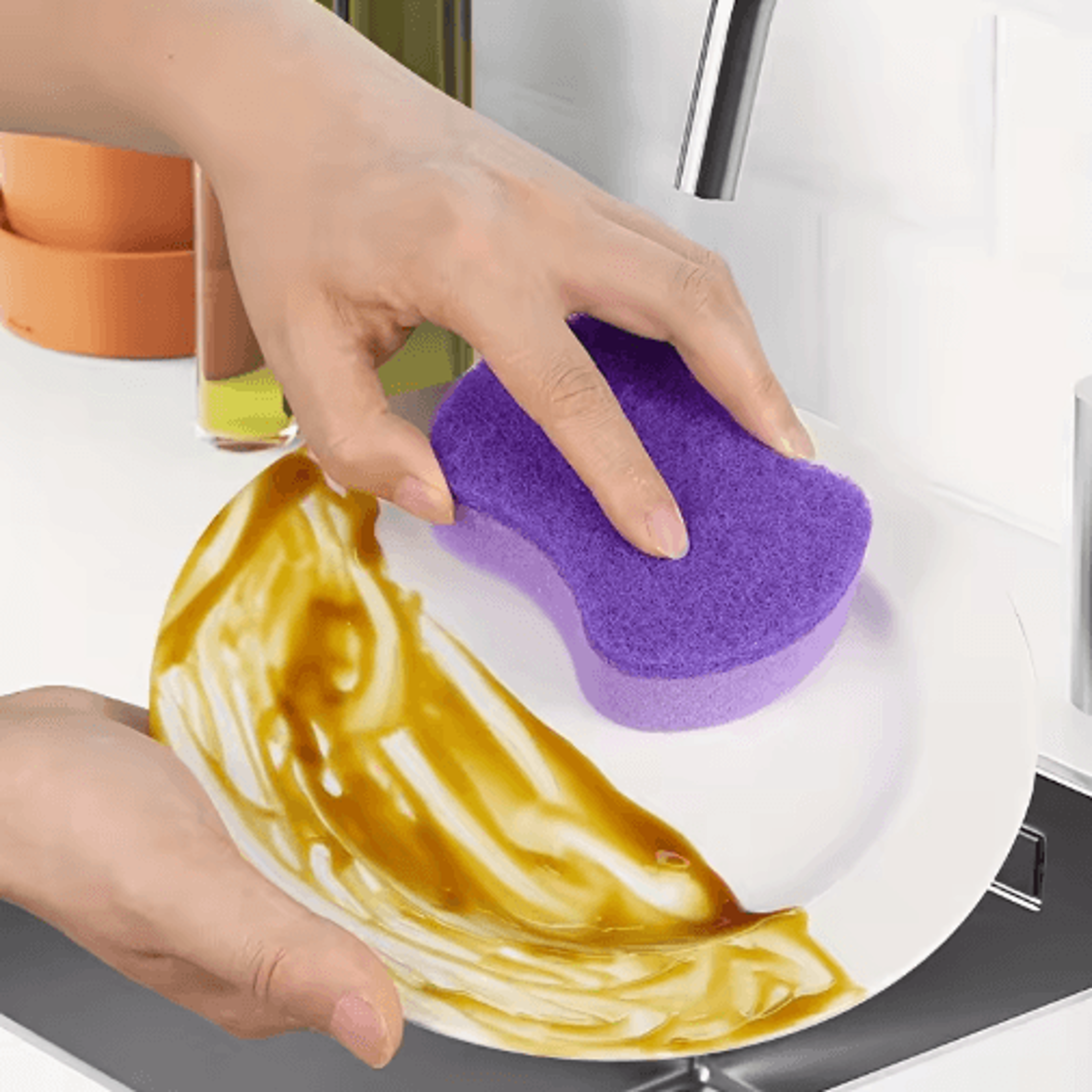 12Pack HeavyDuty Dishwashing Sponges  MultiPurpose Cleaning Power For Home  Kitchen 5