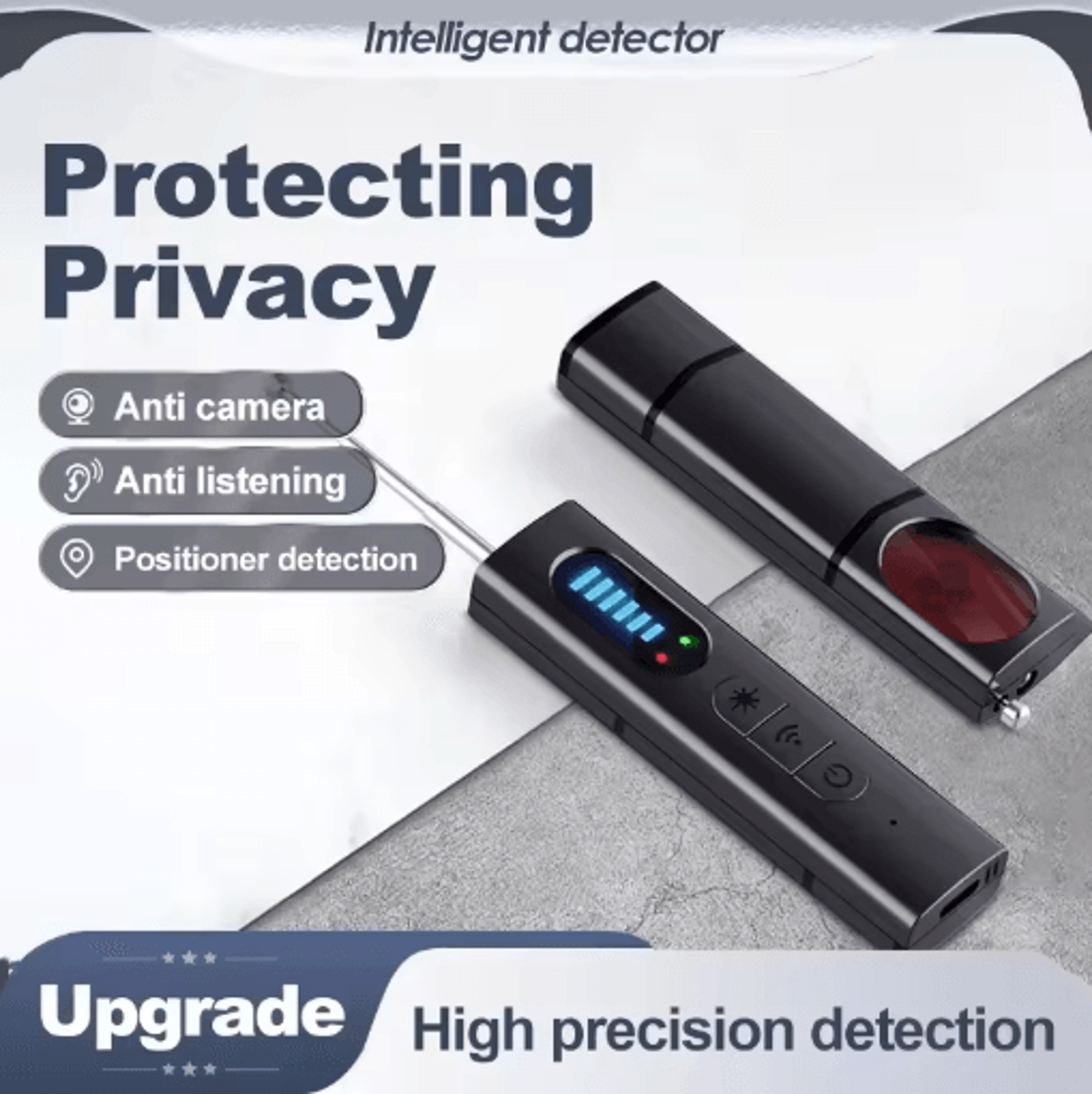 Hidden Camera Detector  Professional Wireless Signal  Infrared Privacy Scanner 0