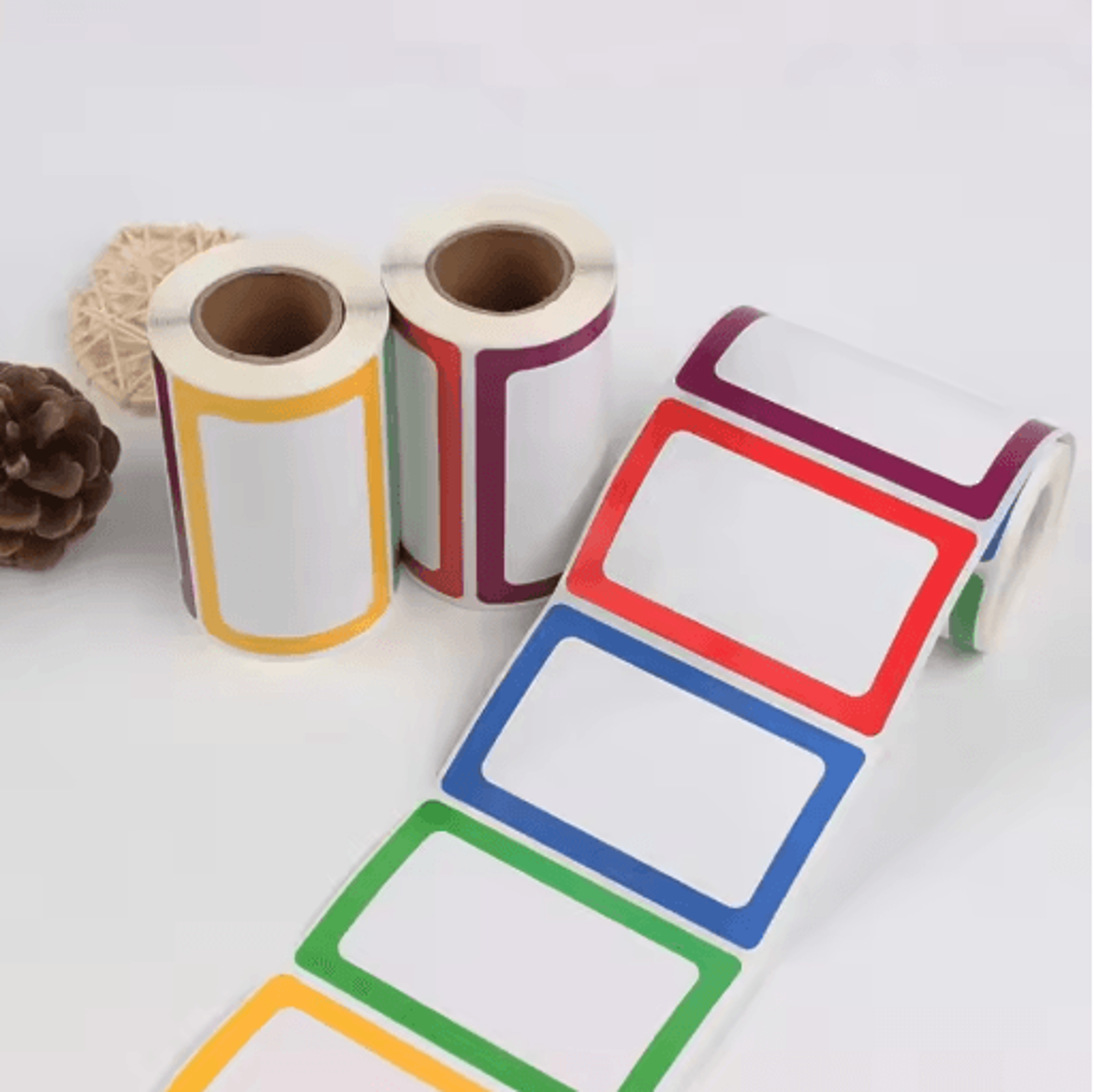 Colorful Blank Name Sticker Roll 250pcs Handwritten Labels For School Bottles And Classroom Use 6