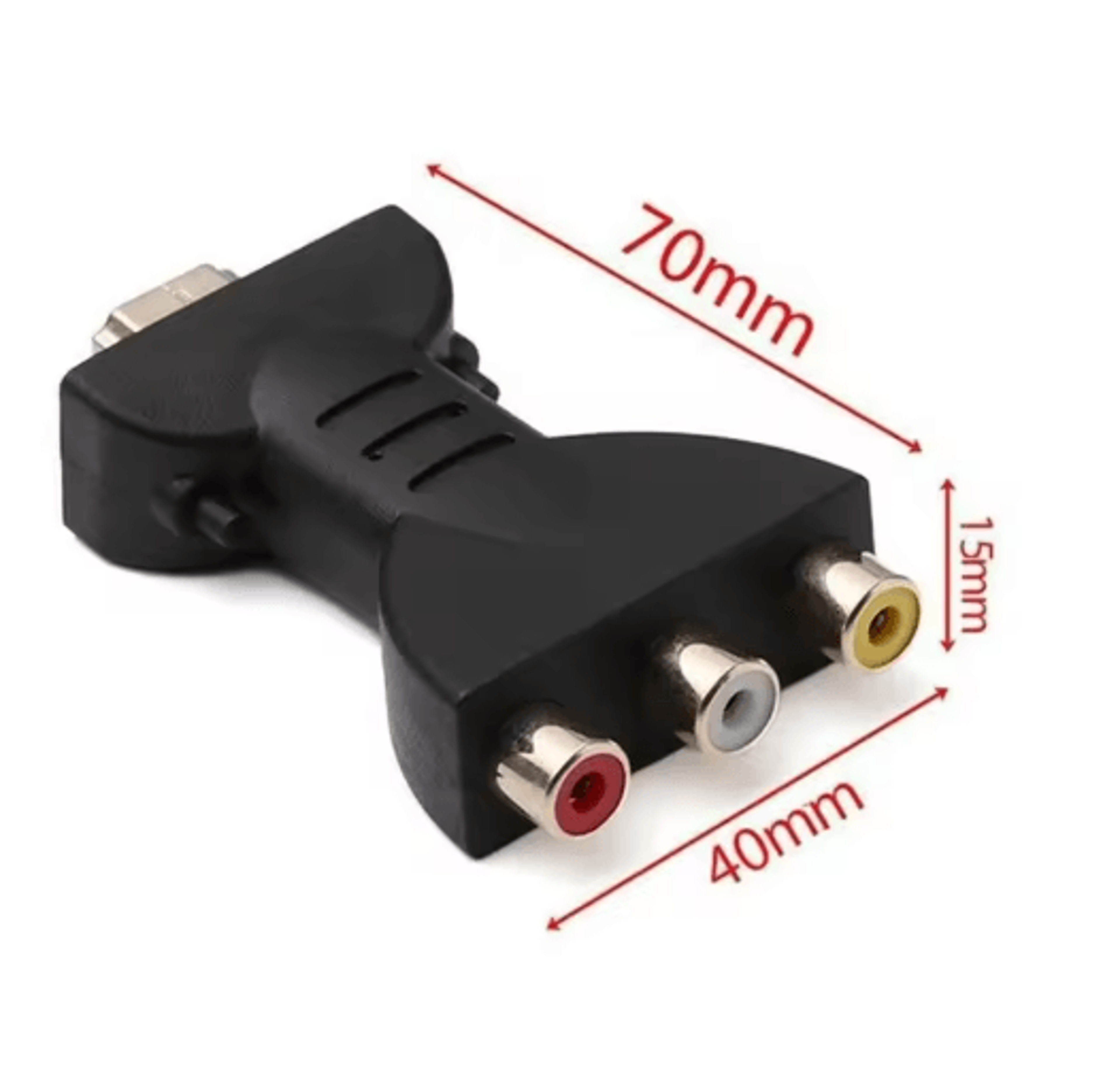 HDMI To AV Converter Cable Gold Plated HDMI To RCA Video Audio Adapter 2