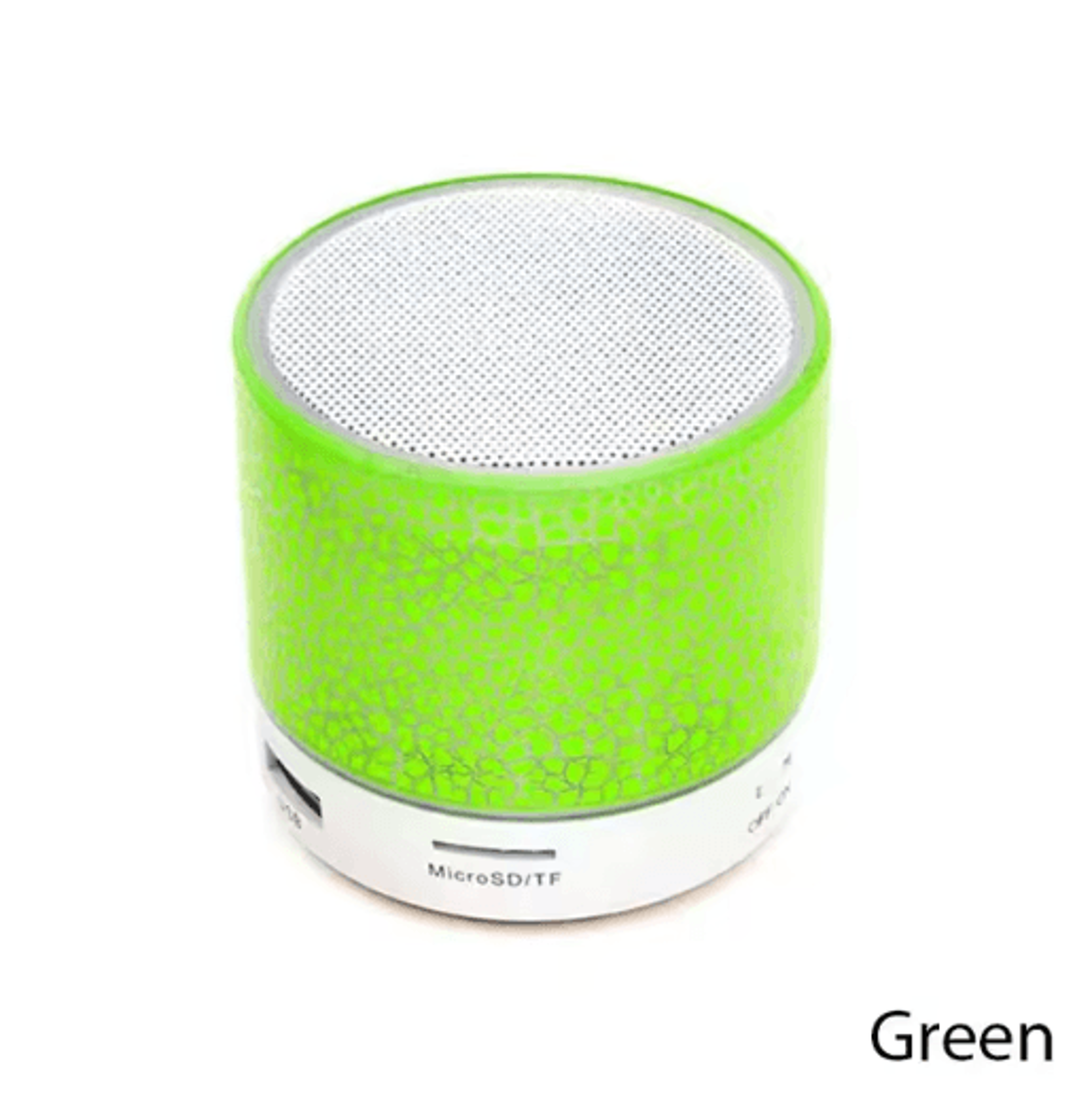 LED Light Crack Bluetooth Speaker Portable Wireless Sound Box For Outdoor Music 1
