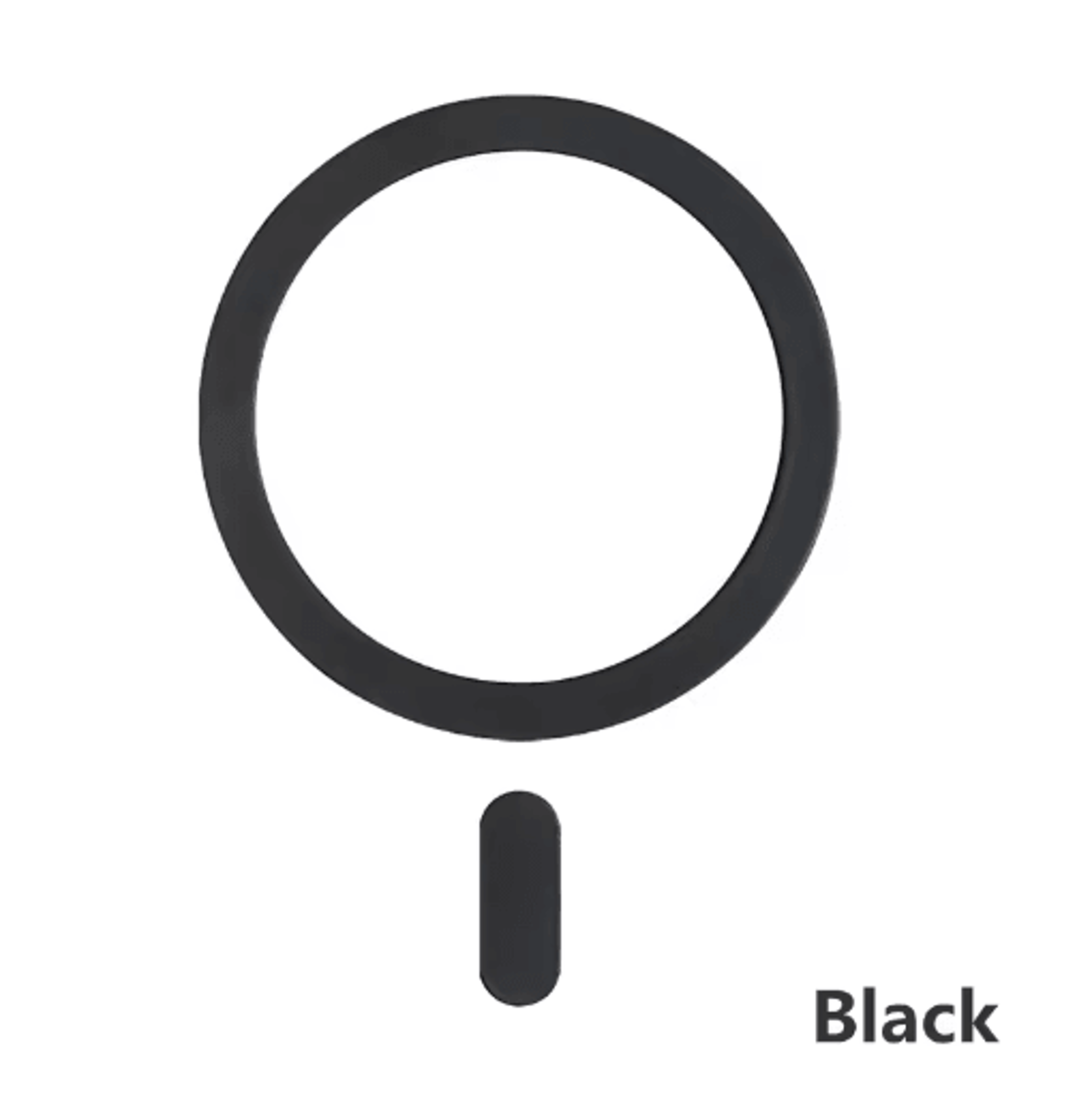 Magnetic Metal Ring Sticker For MagSafe Universal Wireless Charging Plate For IPhone 6