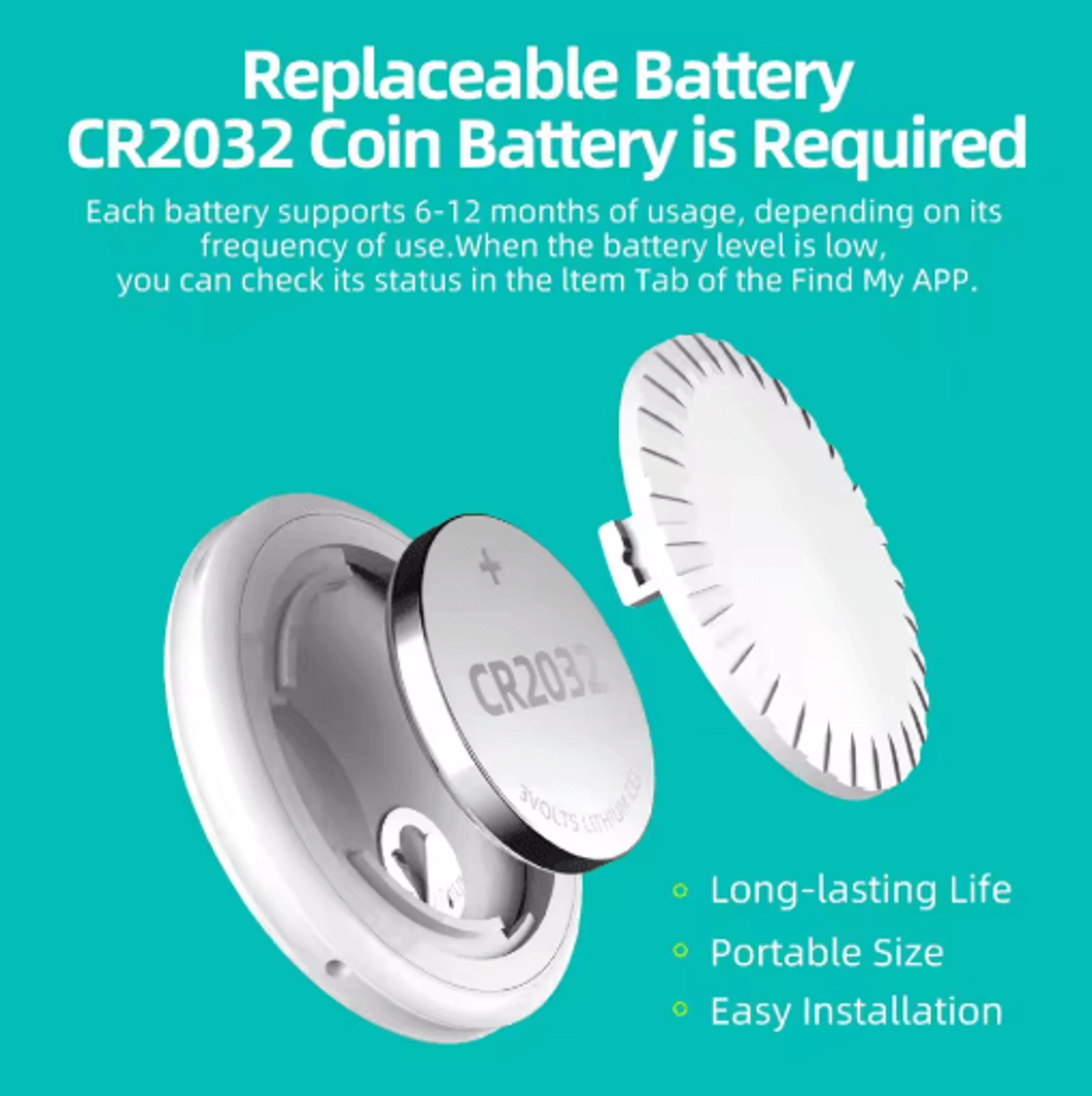 Mini Global GPS Keys Finder Find My App Compatible AntiLost Tracker Apple Tag Replacement 8