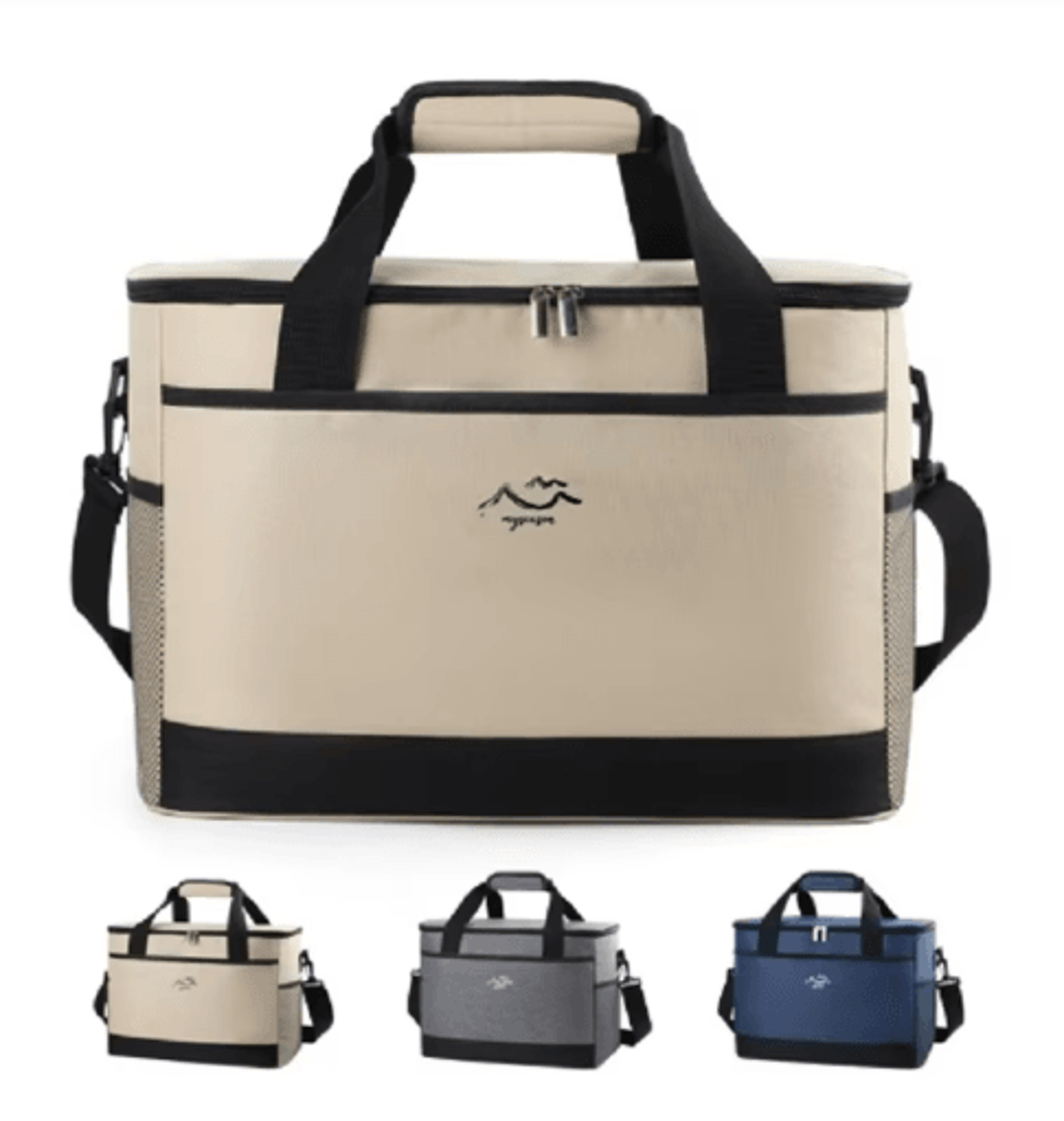 LargeCapacity Insulated Lunch Box With Ice Packs  Minimalist Crossbody Picnic Bag 5