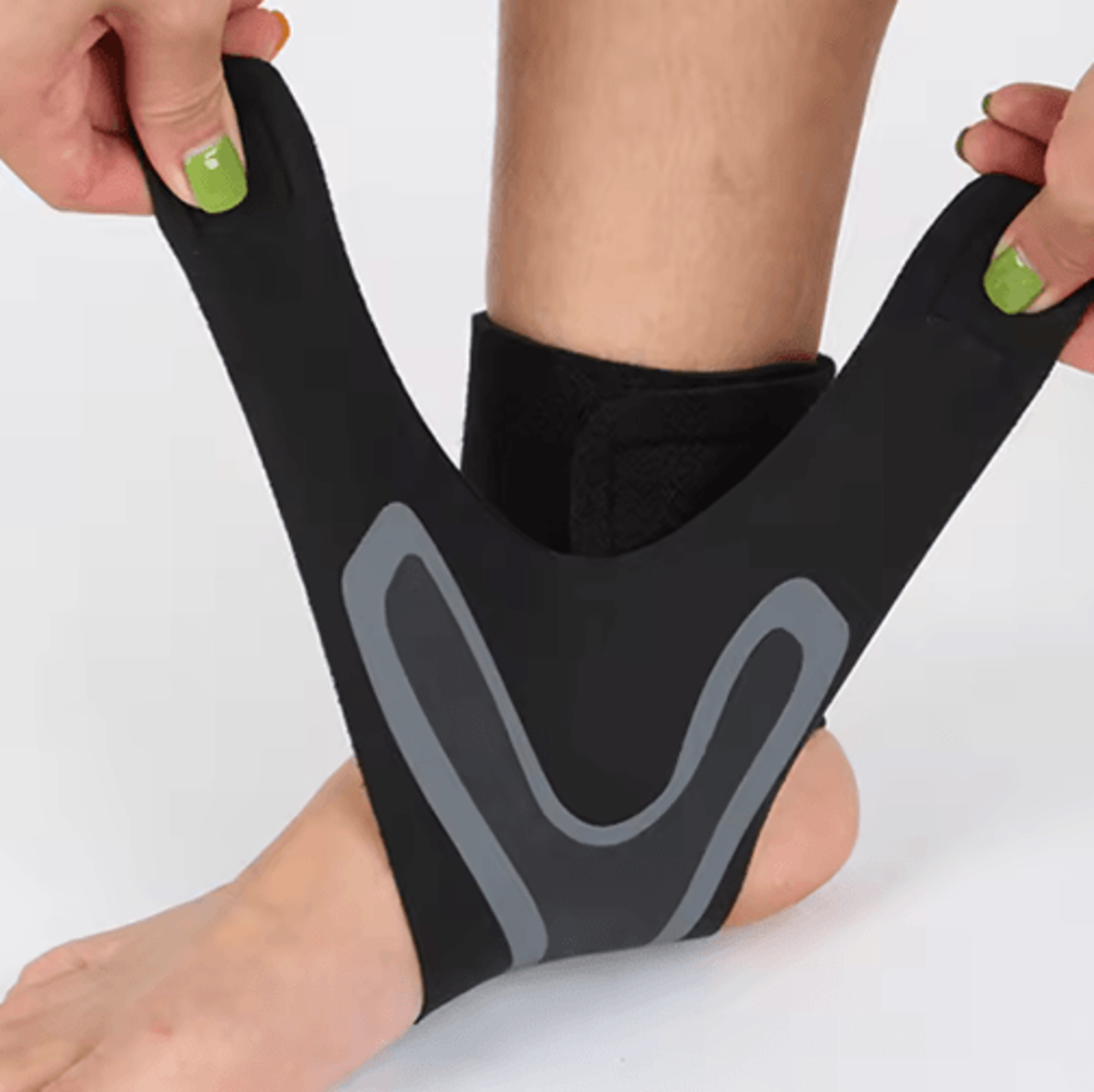 Sports Compression Ankle Sleeve For Stability  AntiSprain Support 1