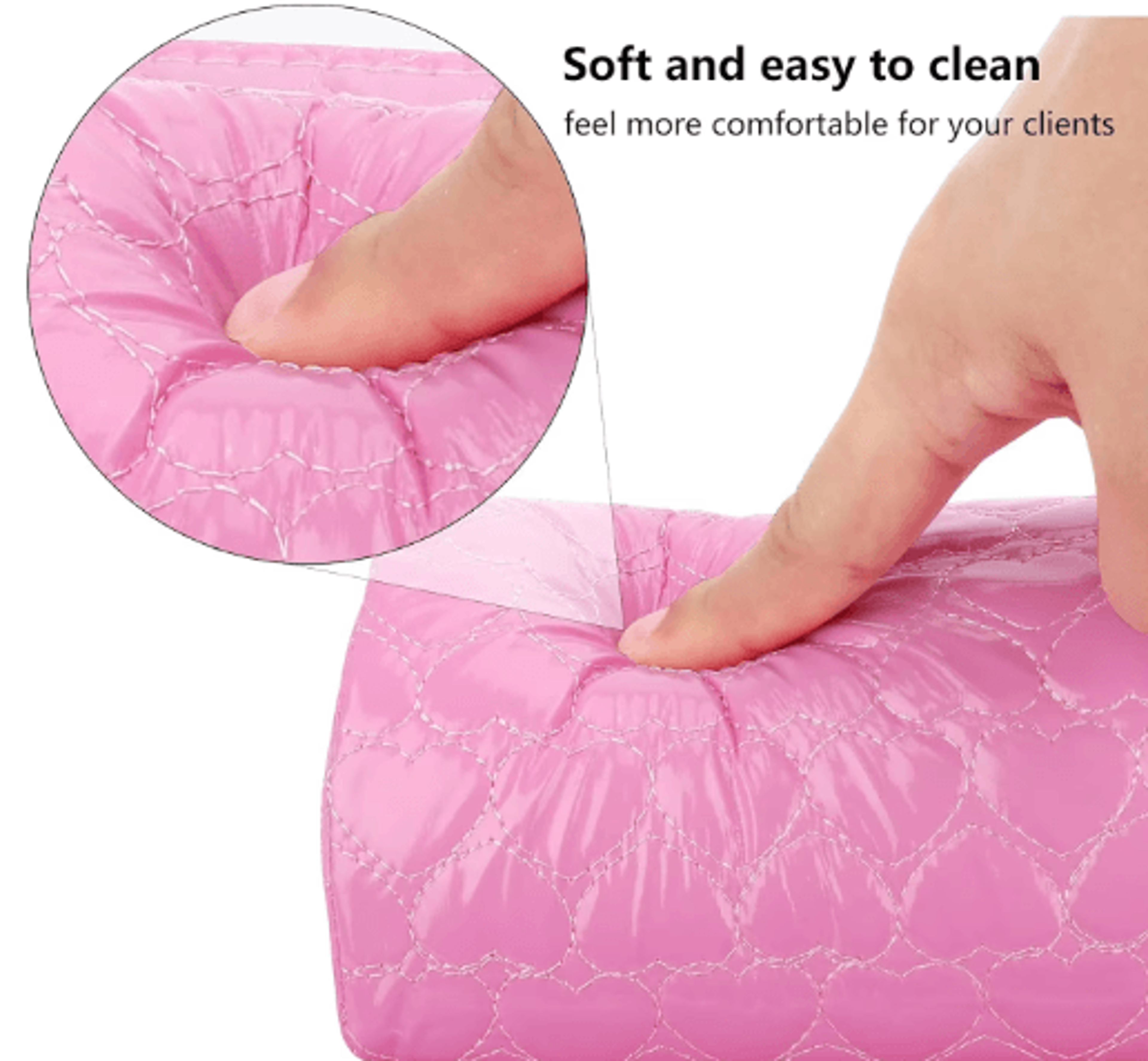 Detachable Washable Nail Art Sponge Pillow  Soft Arm Rest Cushion 5