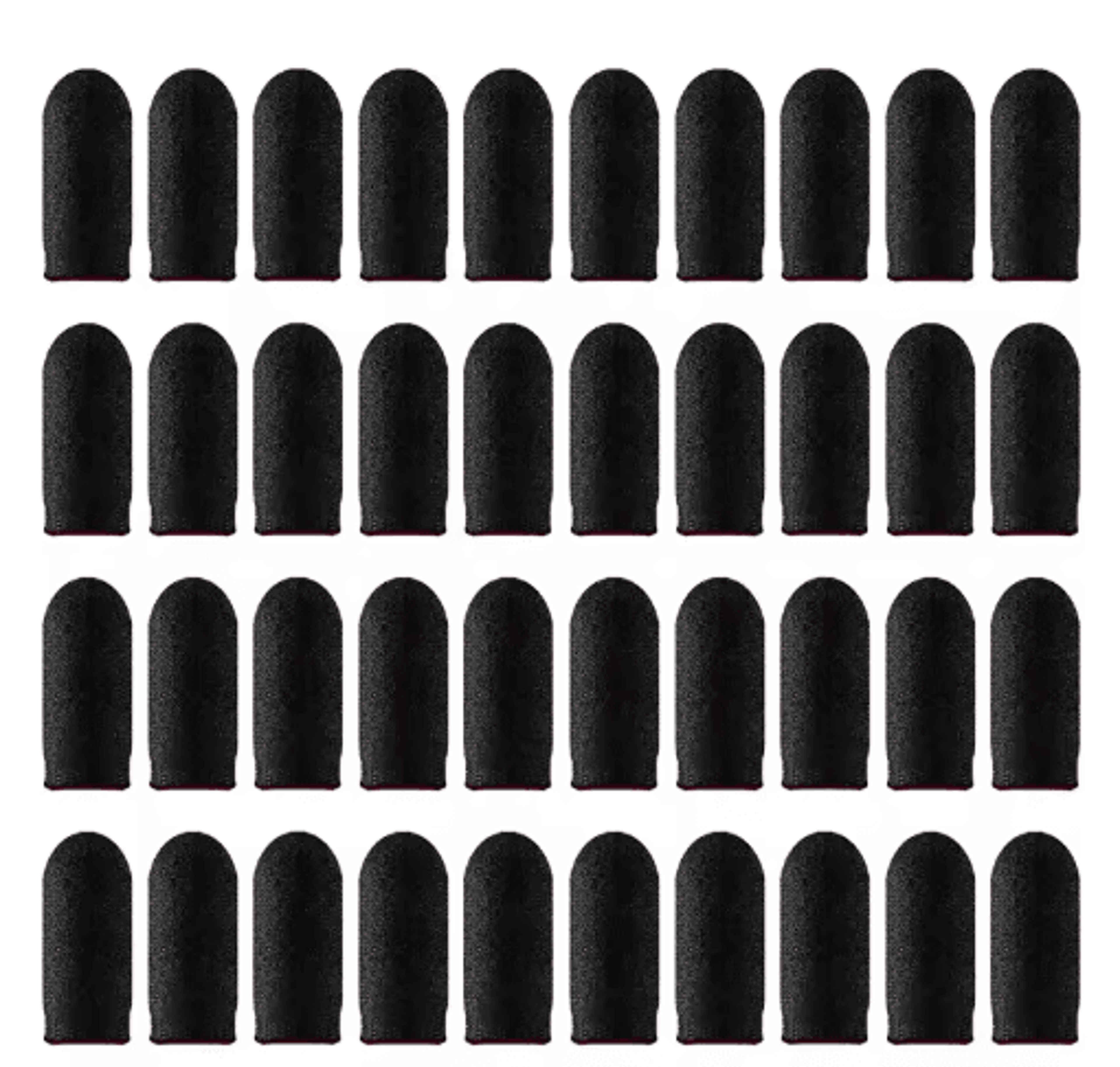 Luminous Gaming Finger Sleeves For PUBG Mobile  Touchscreen Play 2040 PCS 4