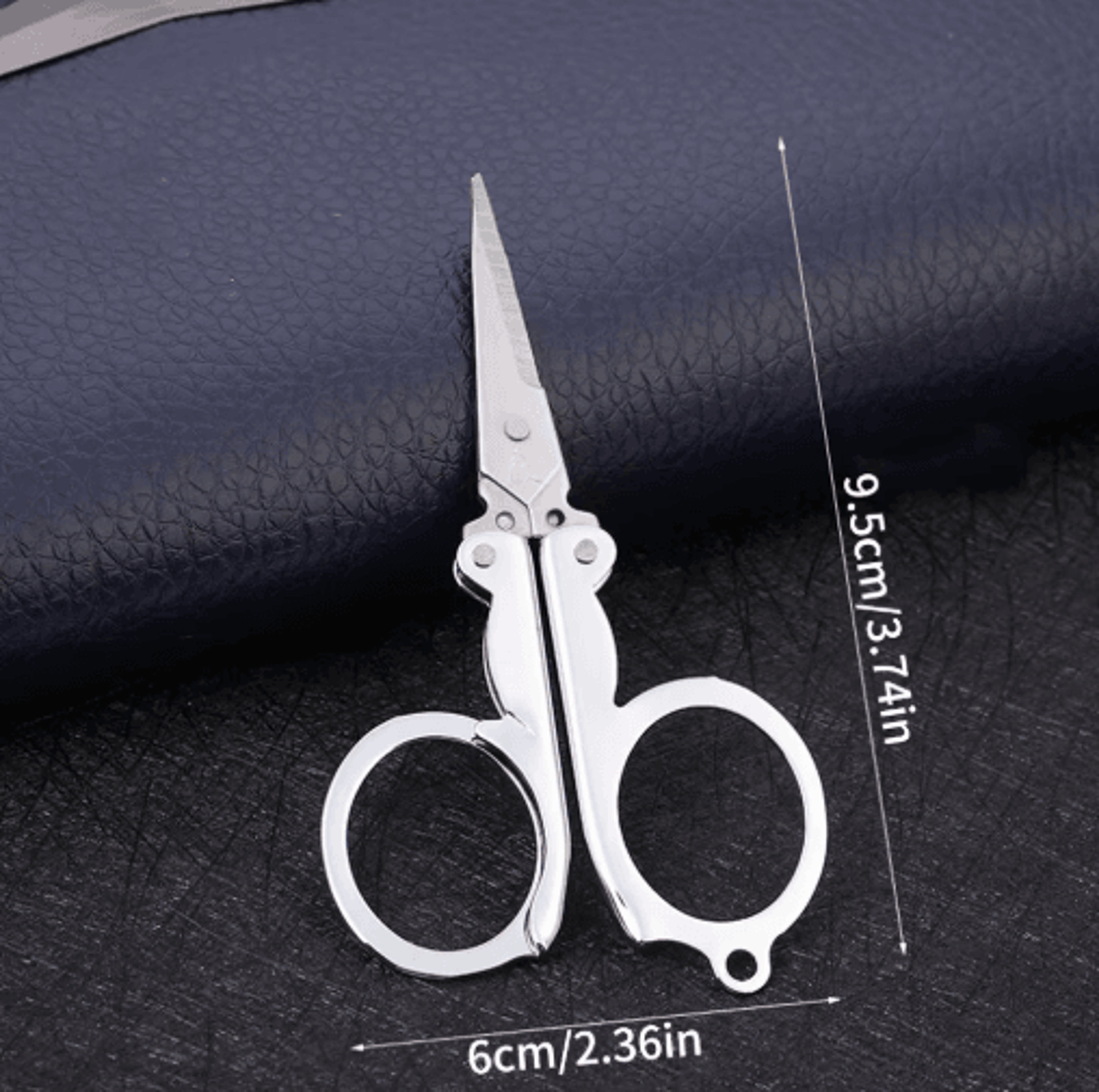 Folding Pocket Scissors  Mini Stainless Steel Scissors For Everyday Precision 3