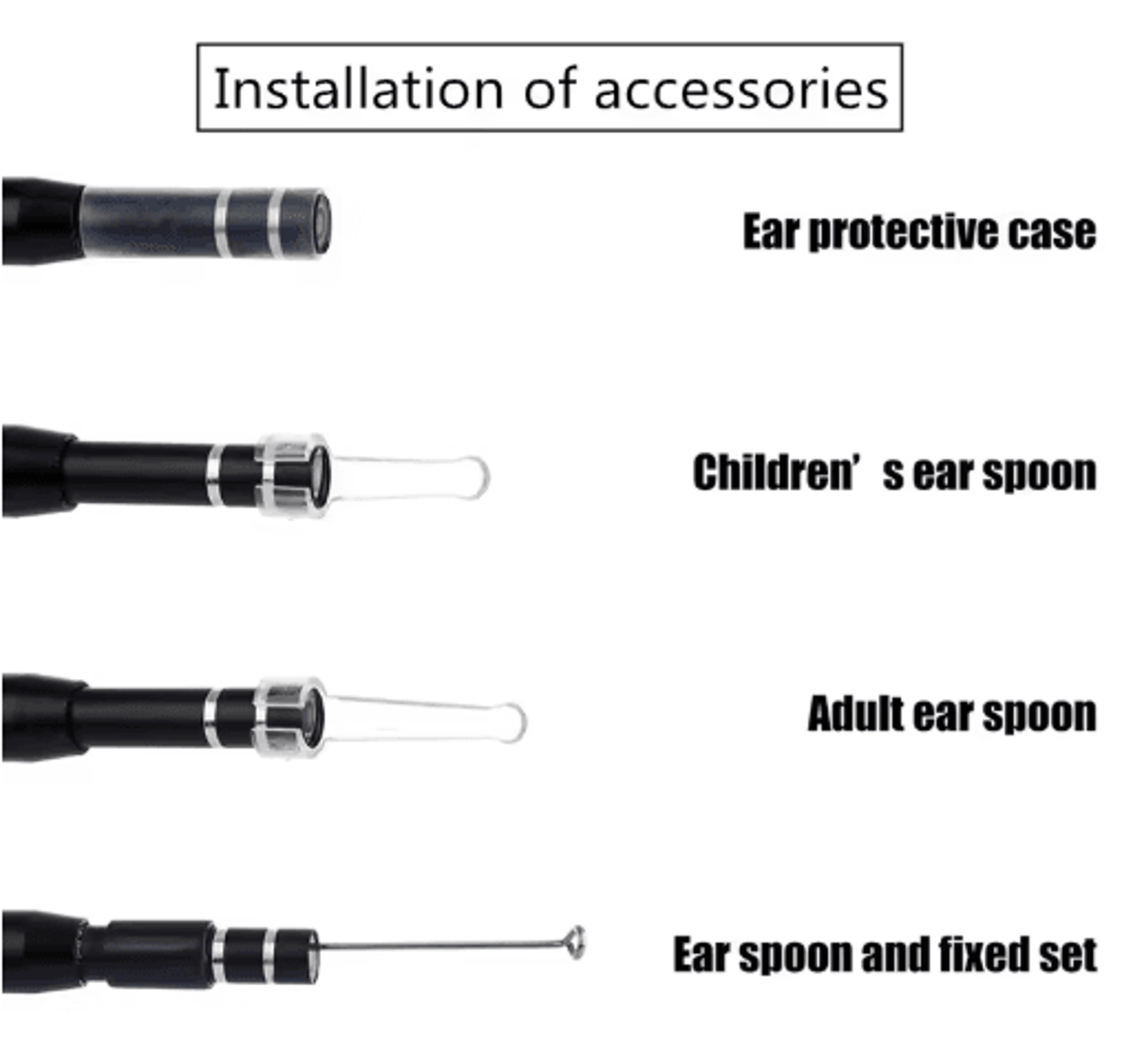 USB HD Visual Ear Cleaner Camera Intelligent Earwax Removal Tool 2