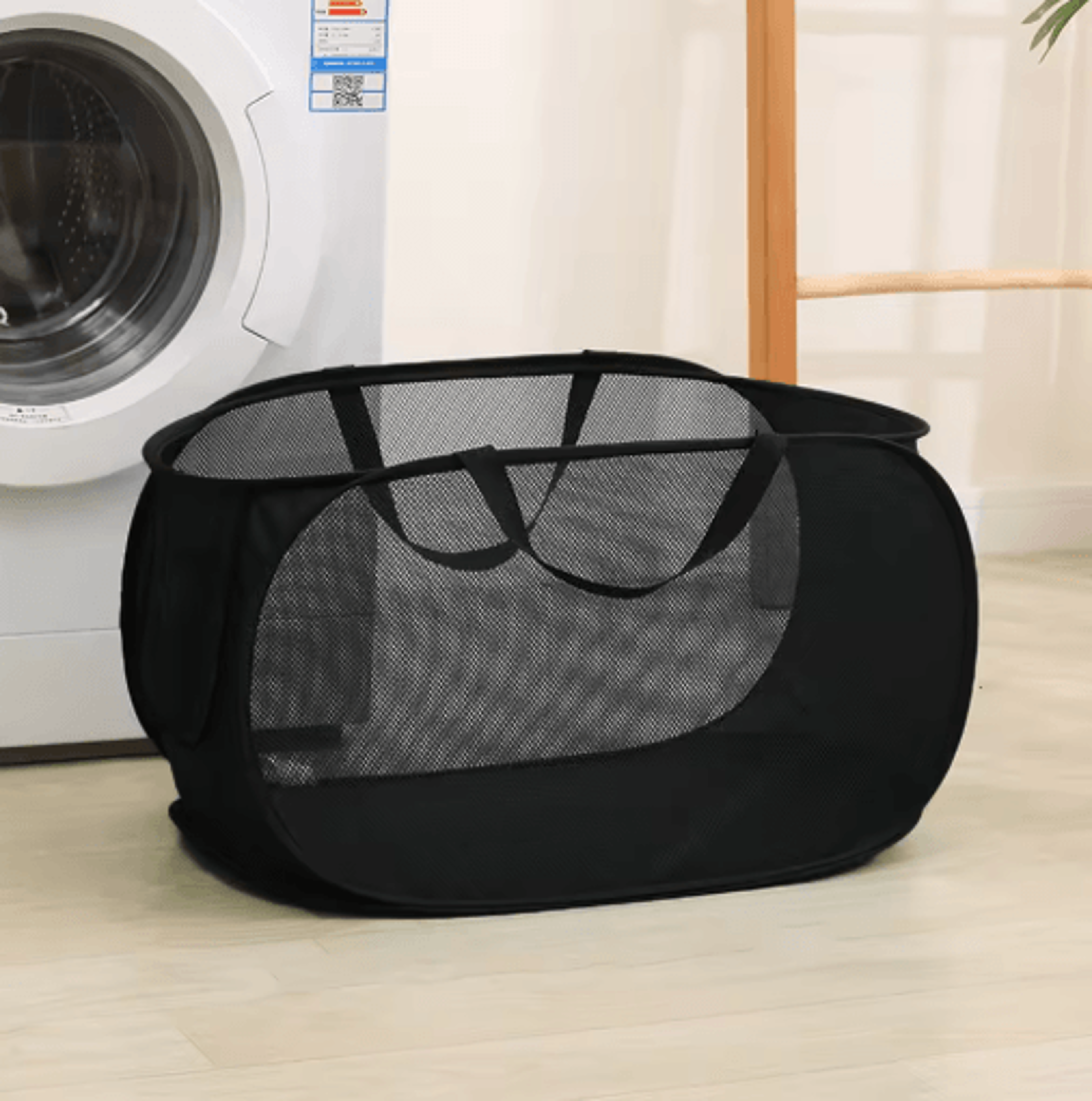 Foldable Portable Laundry Storage Basket Bathroom Dirty Clothes Organizer 5