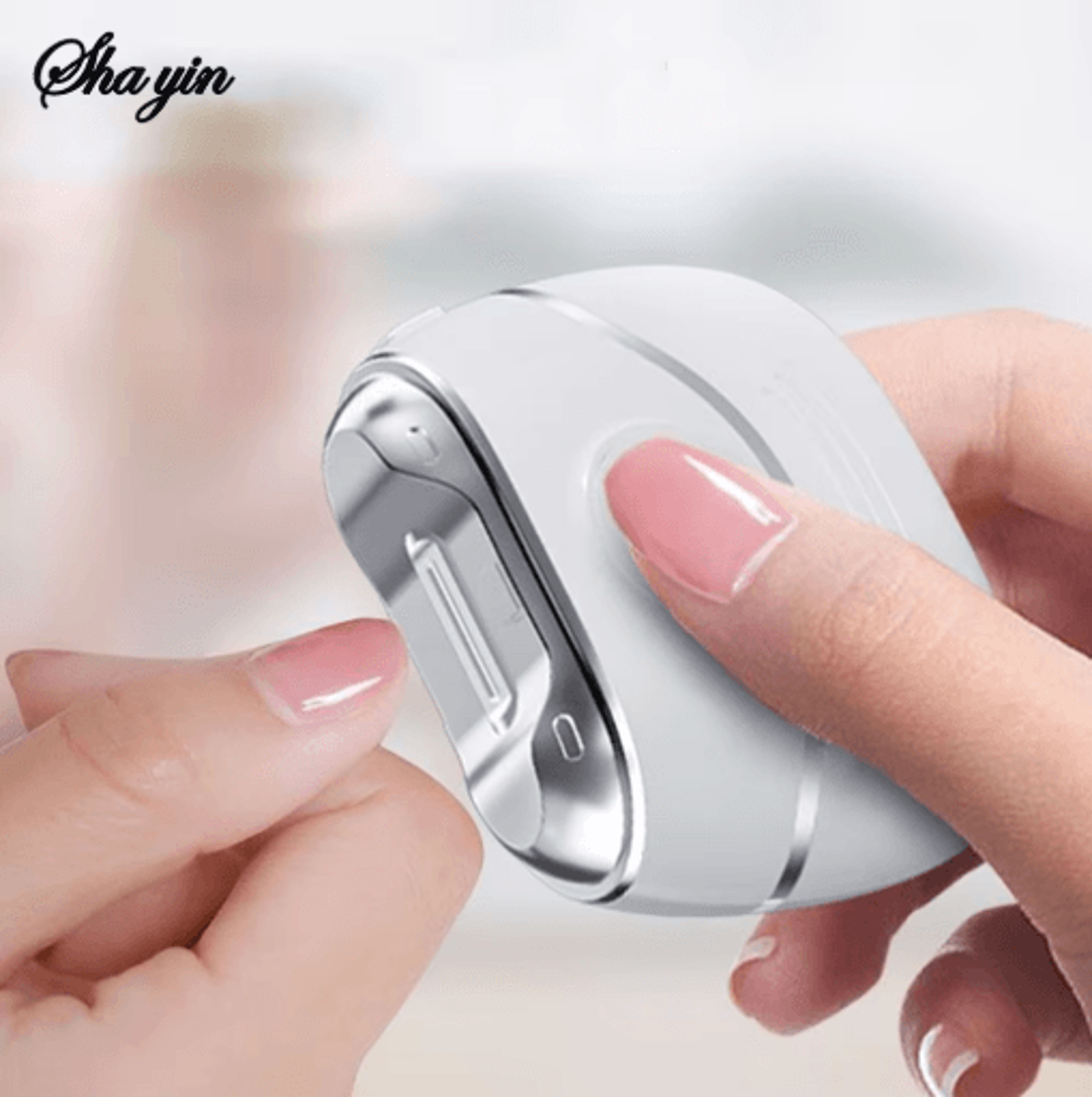 Electric Automatic Nail Clippers With Light Safe Nail Trimmer For Baby And Adult Care 5