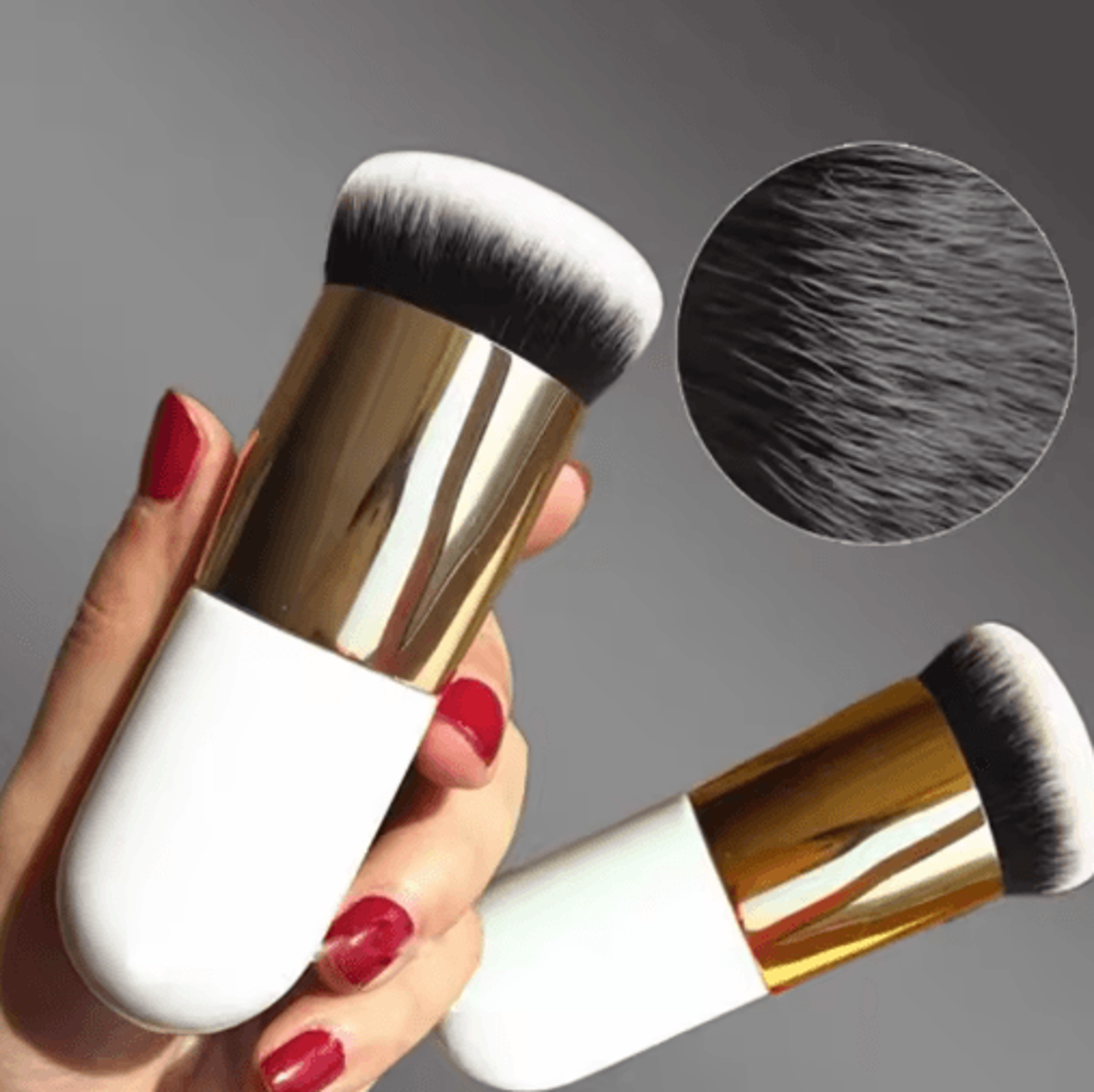 Mushroom Foundation Makeup Brush NoStreak BB Cream  Liquid Brush 9