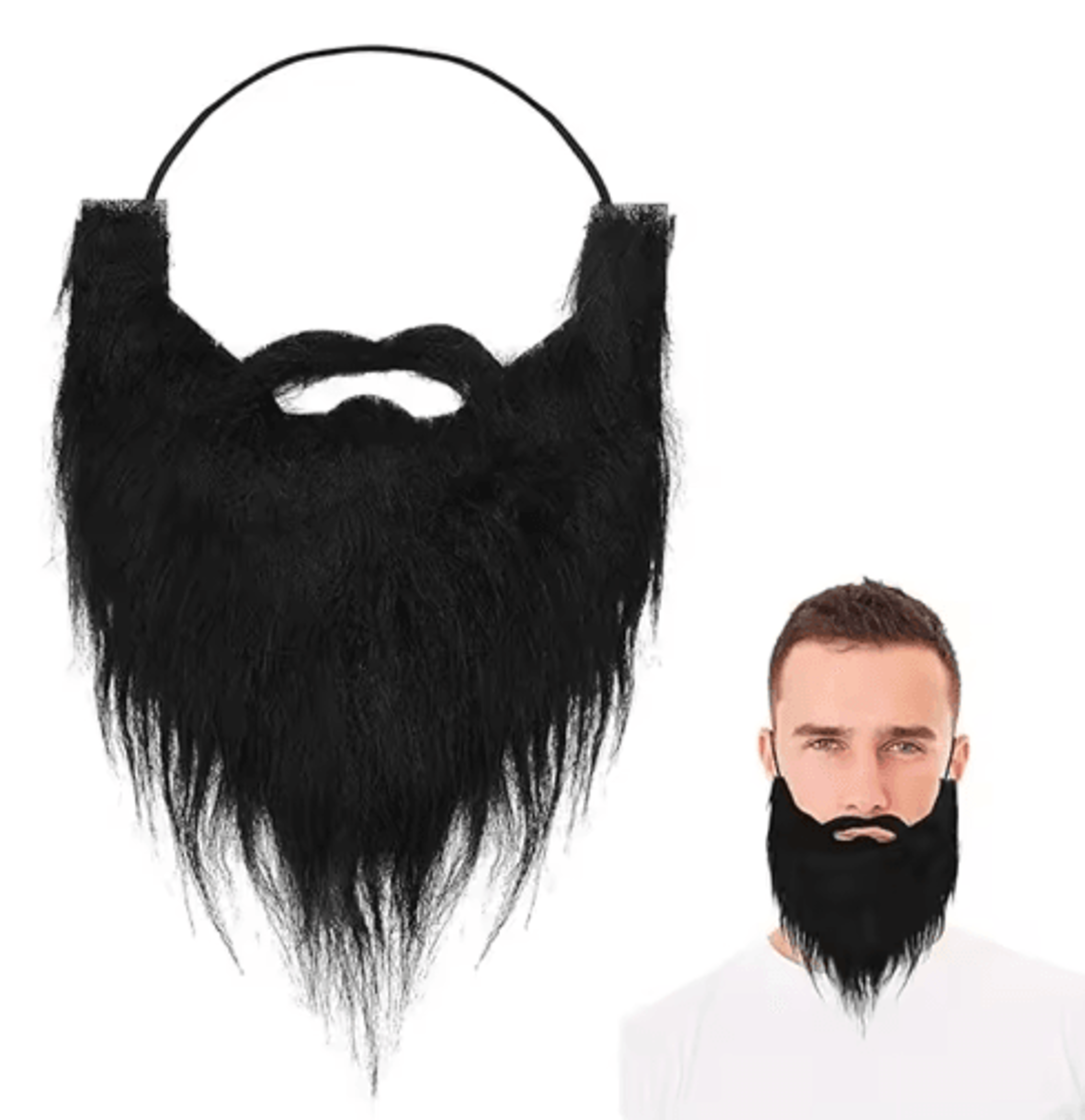 Fake Party Beard Costume  Long Santa Claus  Halloween Beard For DressUp 2