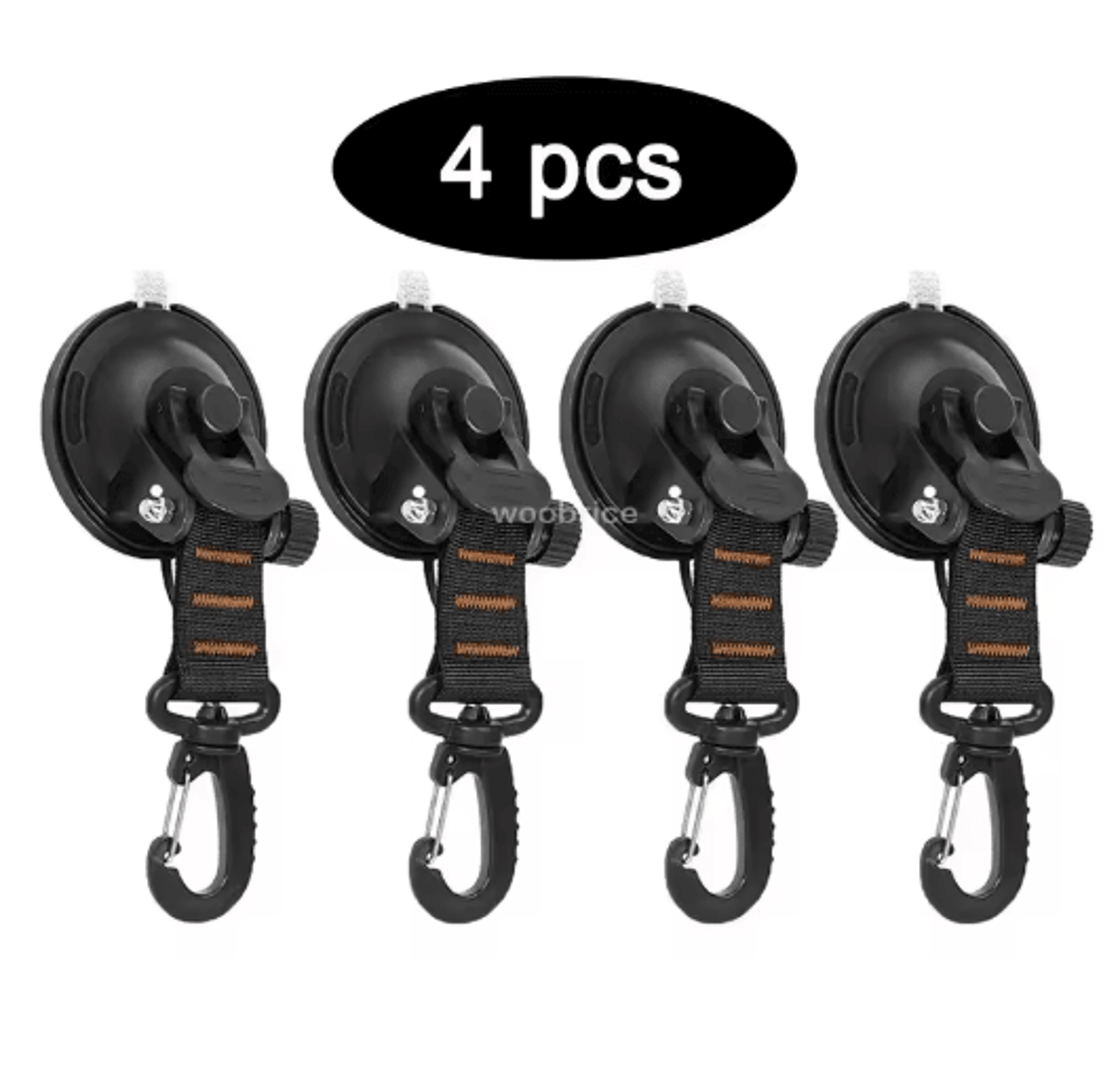 Strong Suction Cup Hook With Buckle Car And Camping Glass Hook For Travel And Hiking 9