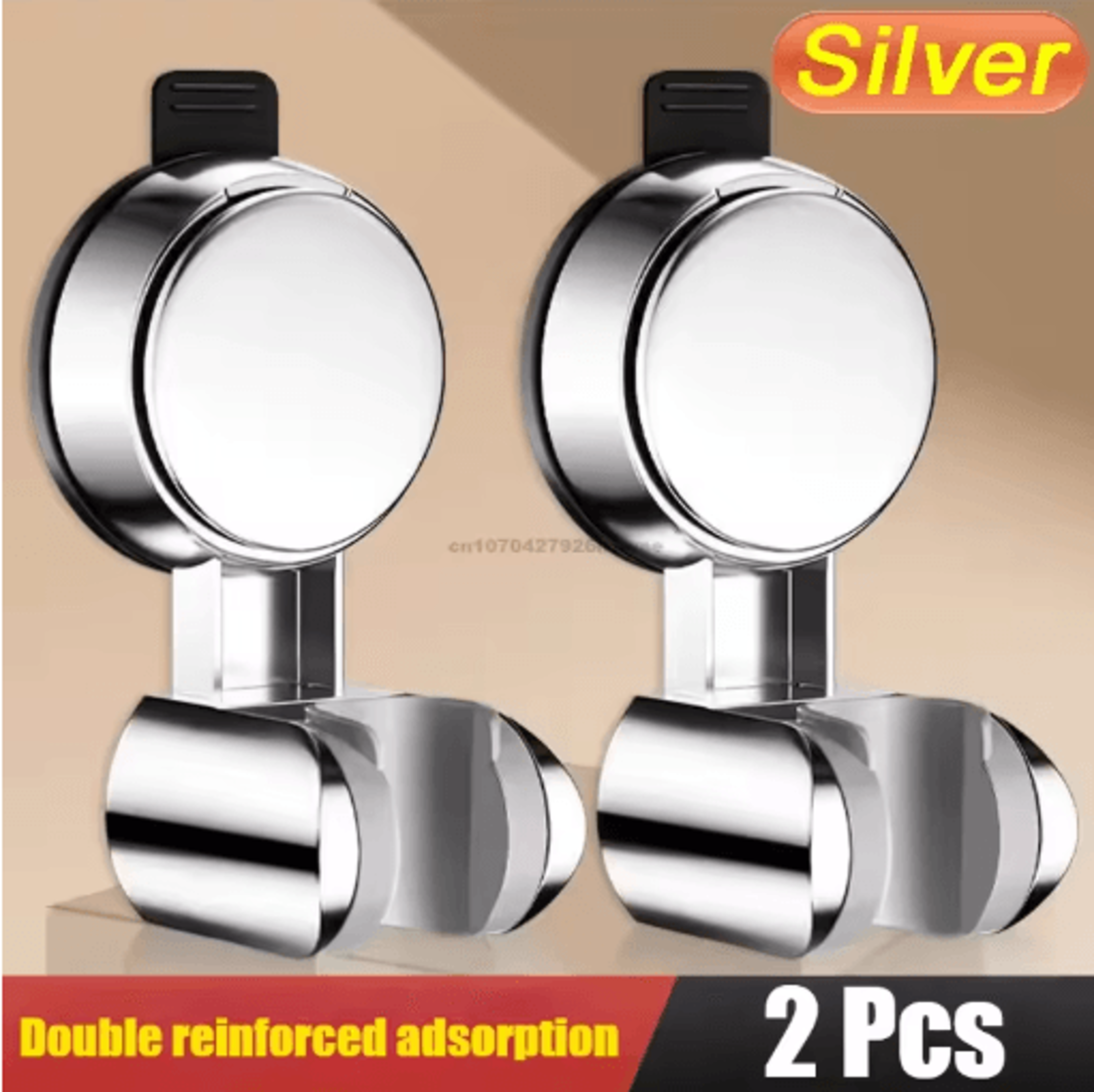 Universal Adjustable Shower Head Holder With Strong Adhesive Mount 7