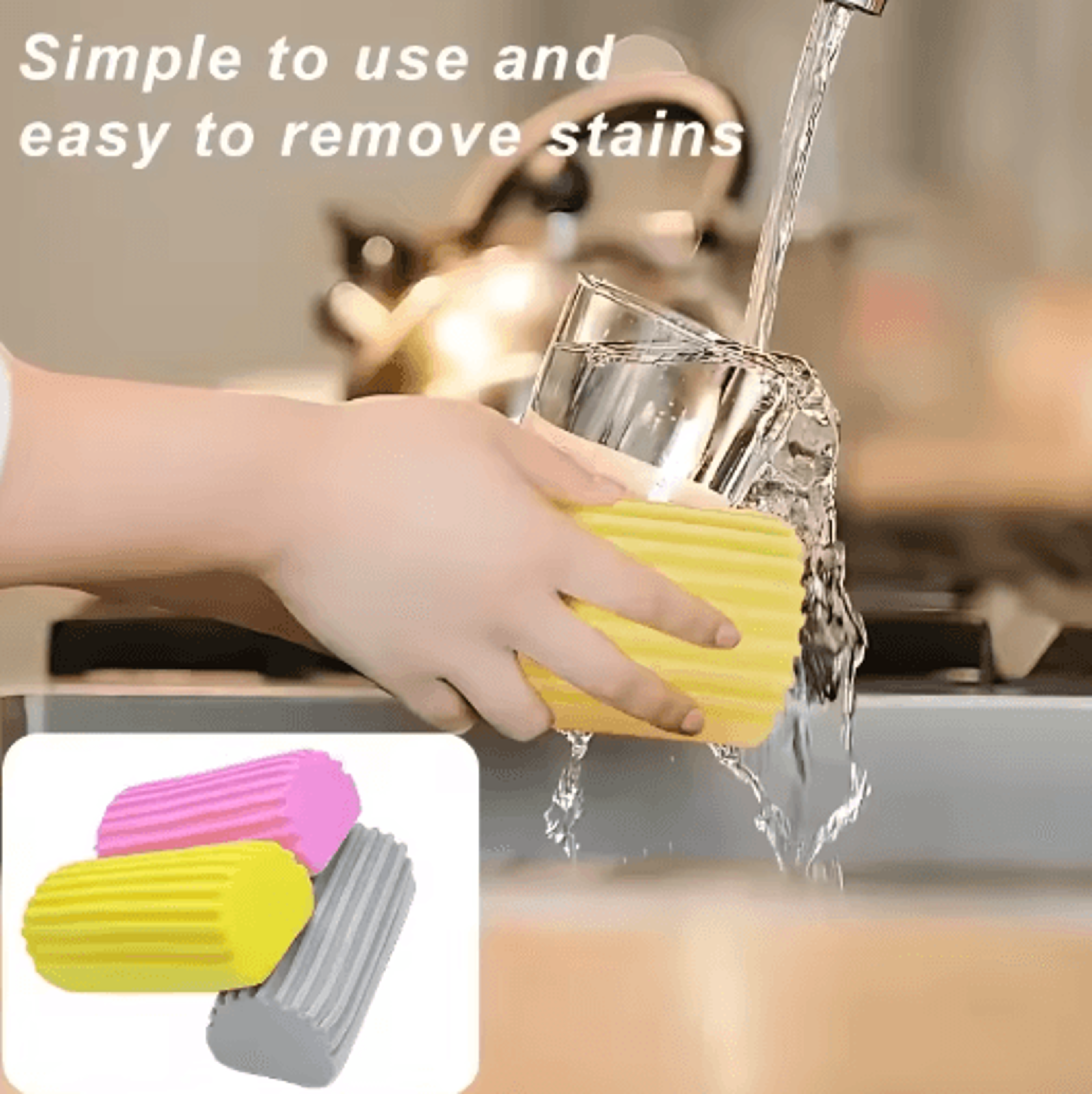 Reusable Damp Clean Duster Sponge For Home  Car Cleaning 9