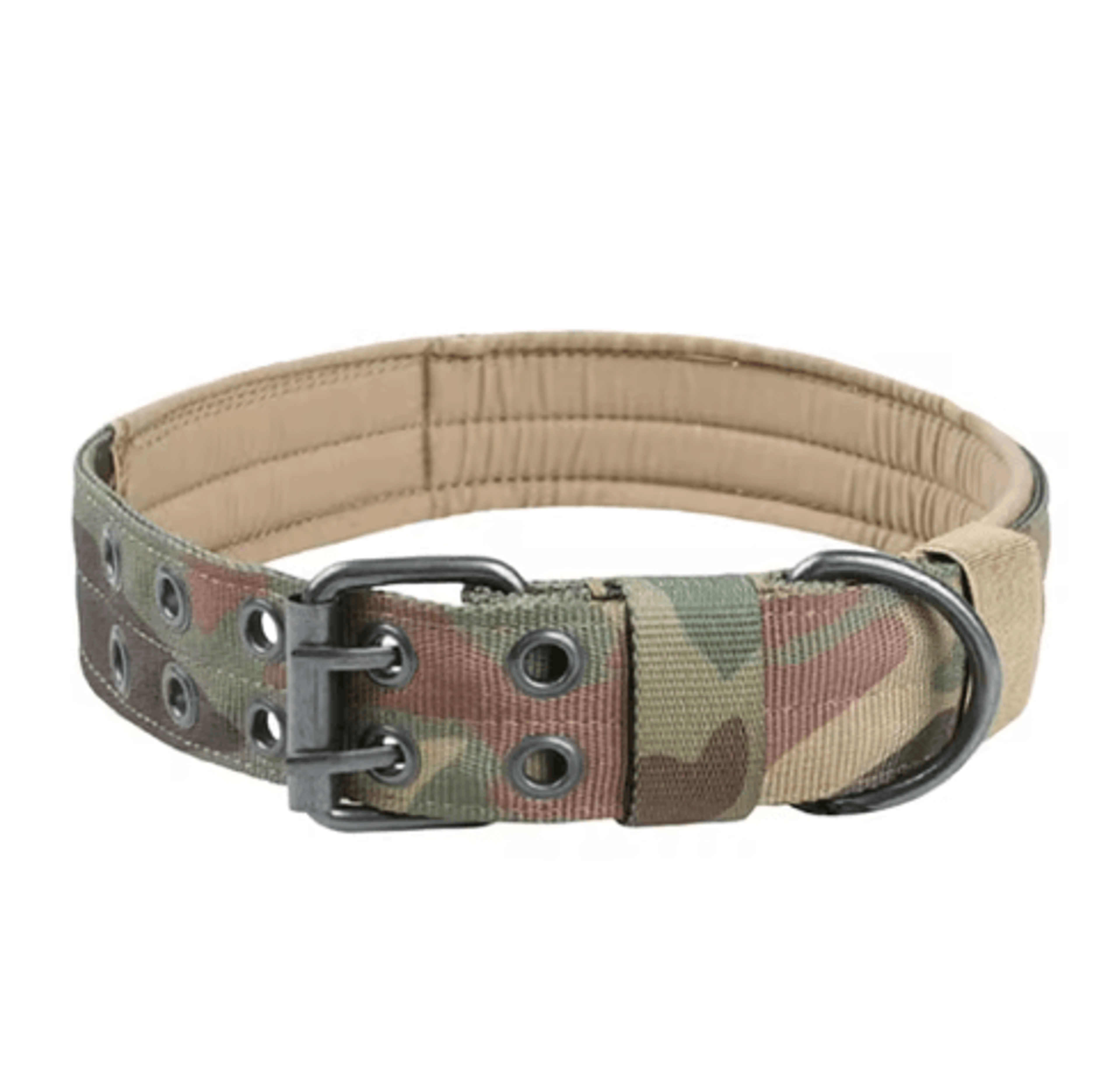 Durable Tactical Dog Collar  Military Nylon Collar For Medium  Large Dogs 2