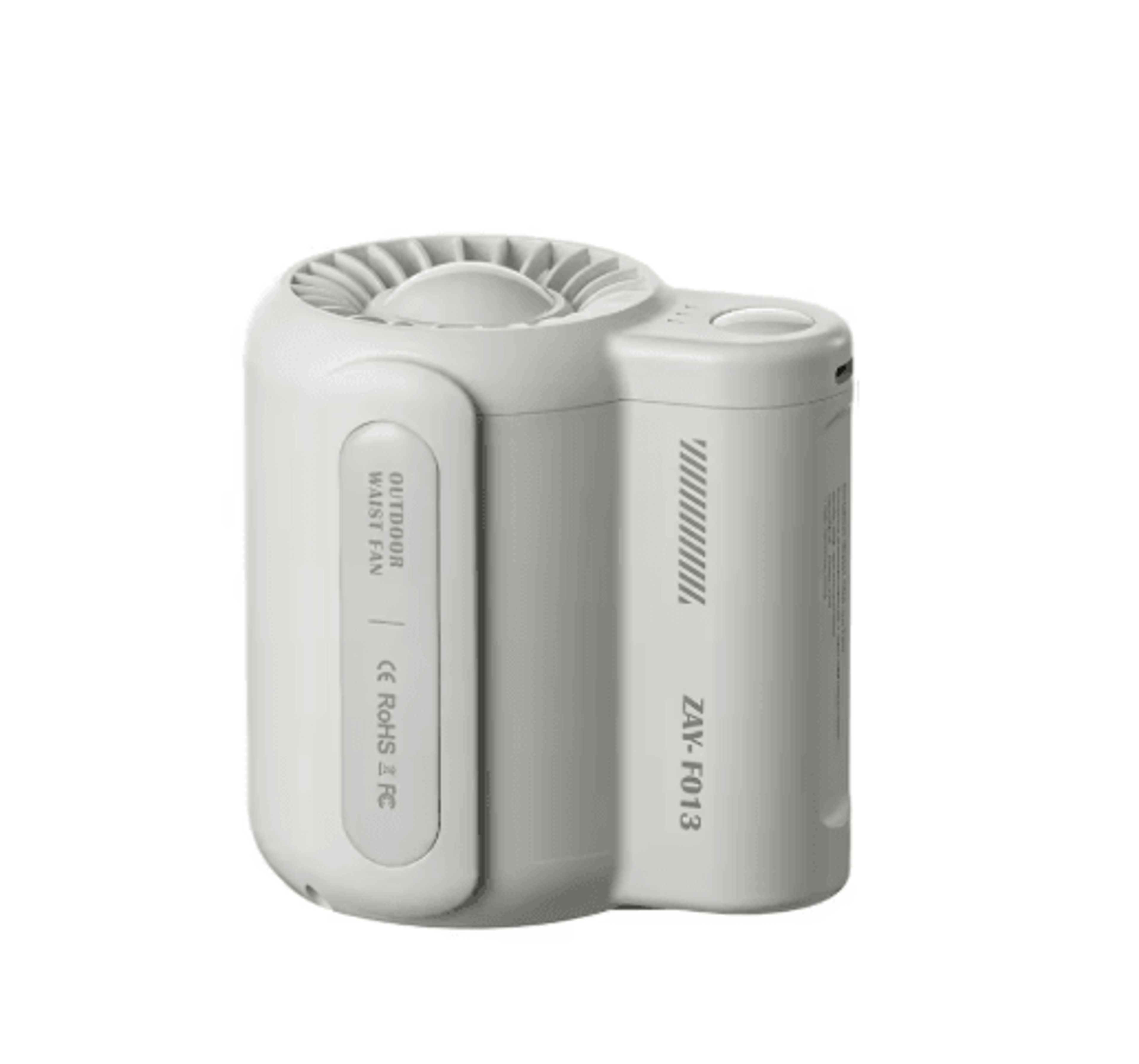 Leafless Hanging Waist Fan Under Shirt With USB Rechargeable Cooling 2