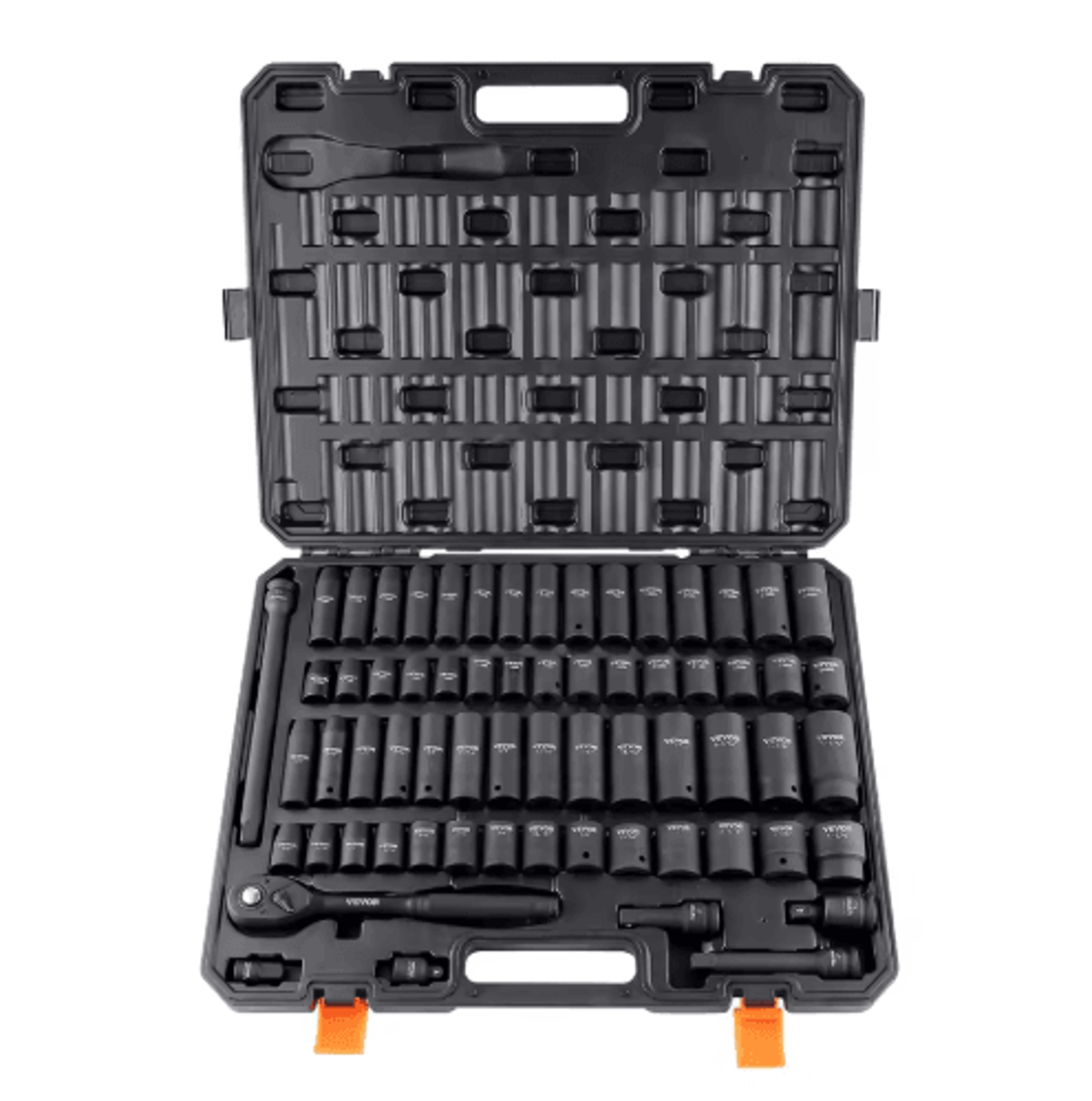 SucceBuy 12 Drive Impact Socket Set  6Point CrV Alloy Steel 0