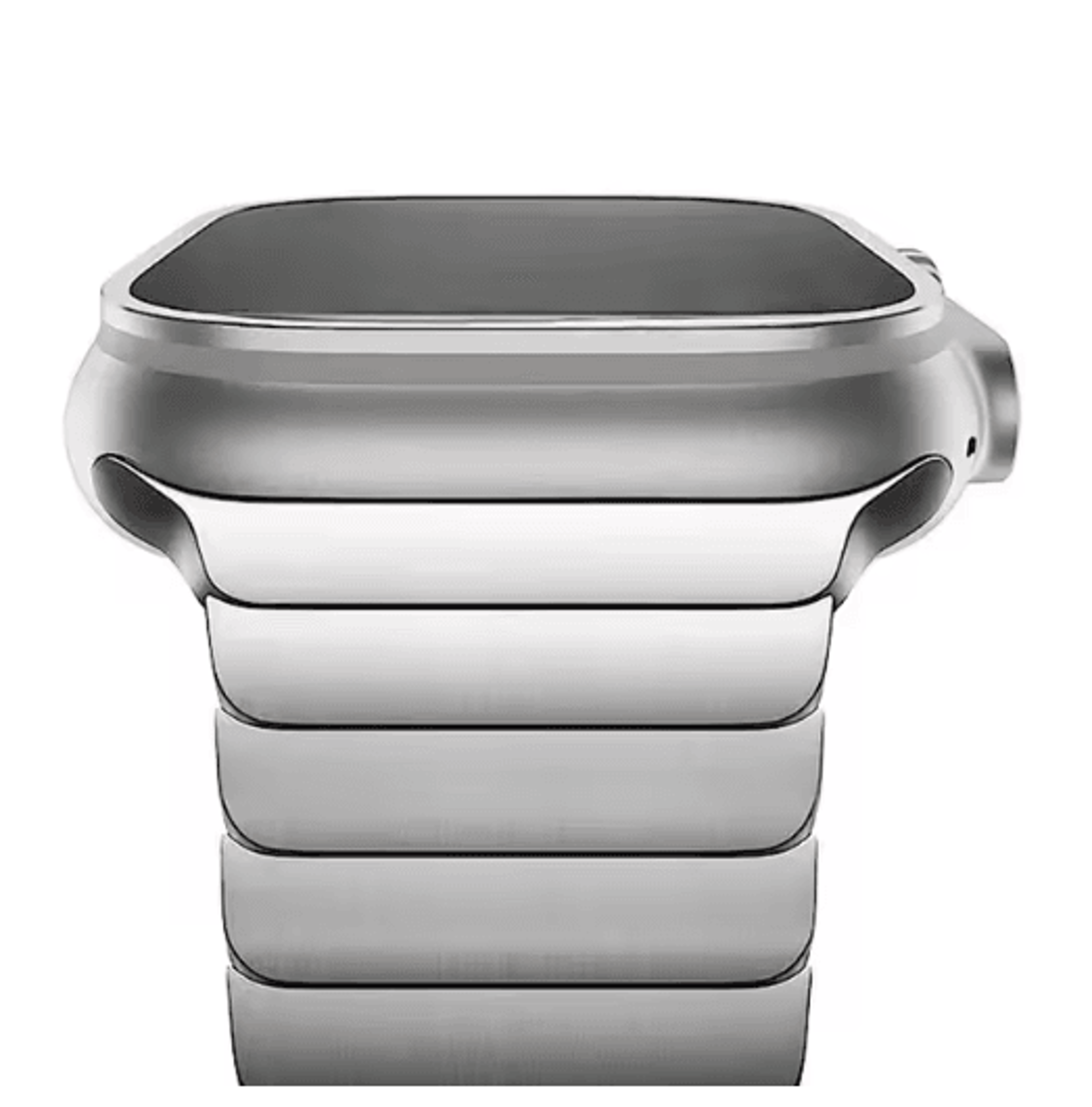 Titanium Color Stainless Steel Band For Apple Watch Ultra And Series 3