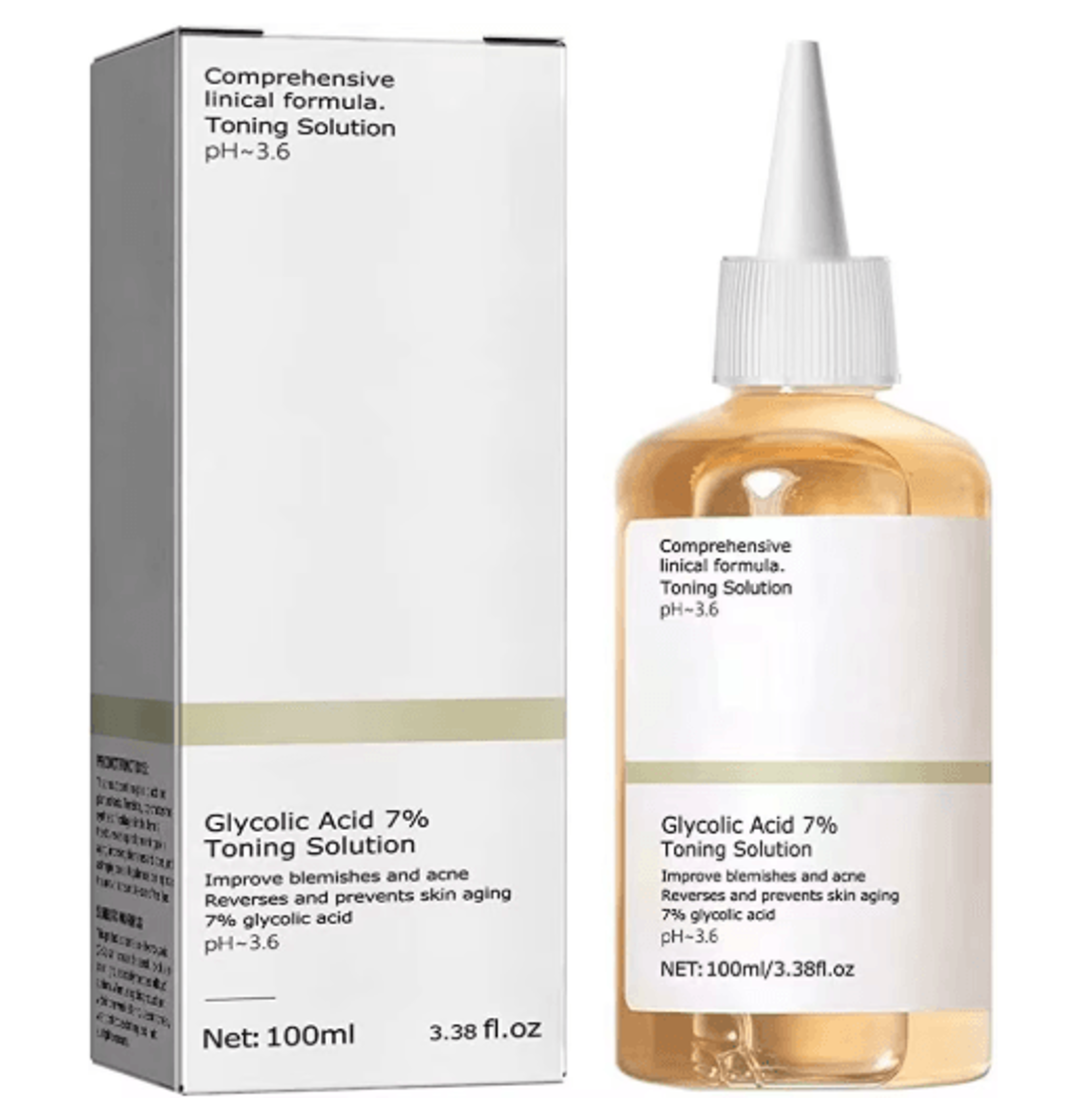 Glycolic Acid 7 Toning Solution For Skin Renewal And Hydration 100ml 1