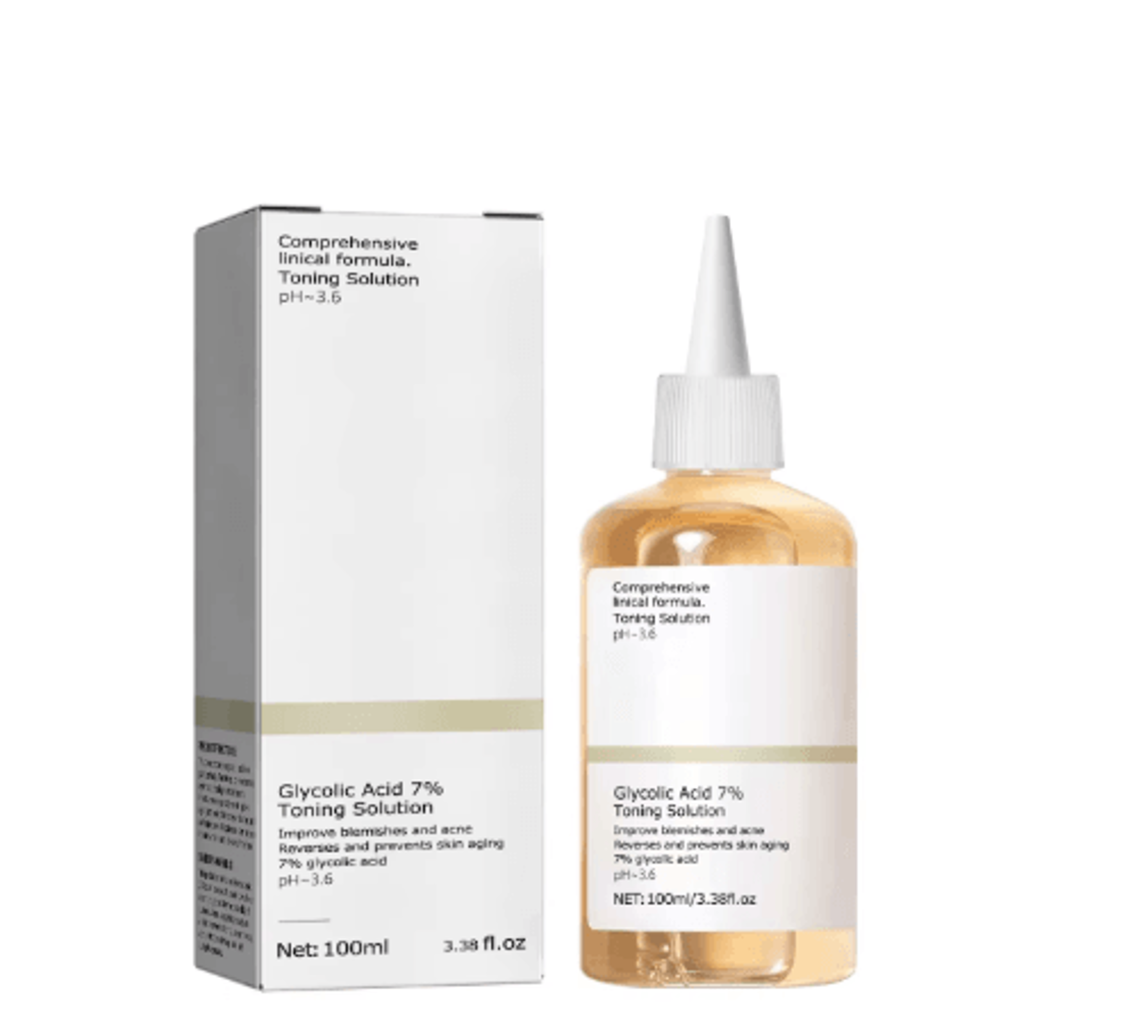 Glycolic Acid 7 Toning Solution For Skin Renewal And Hydration 100ml 0