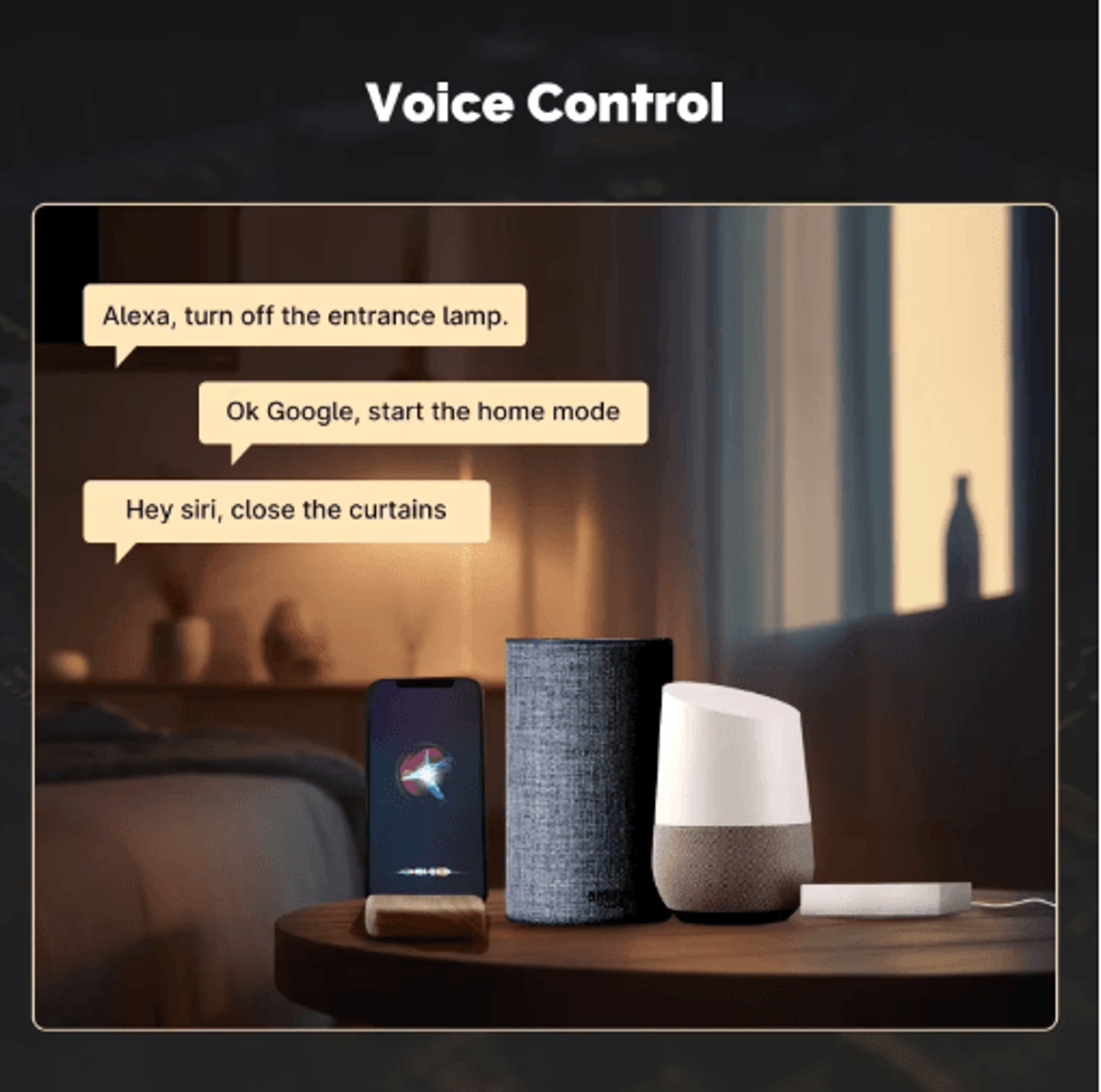 MOES Matter Gateway  Tuya Zigbee Smart Home Hub With Universal Voice Control 2