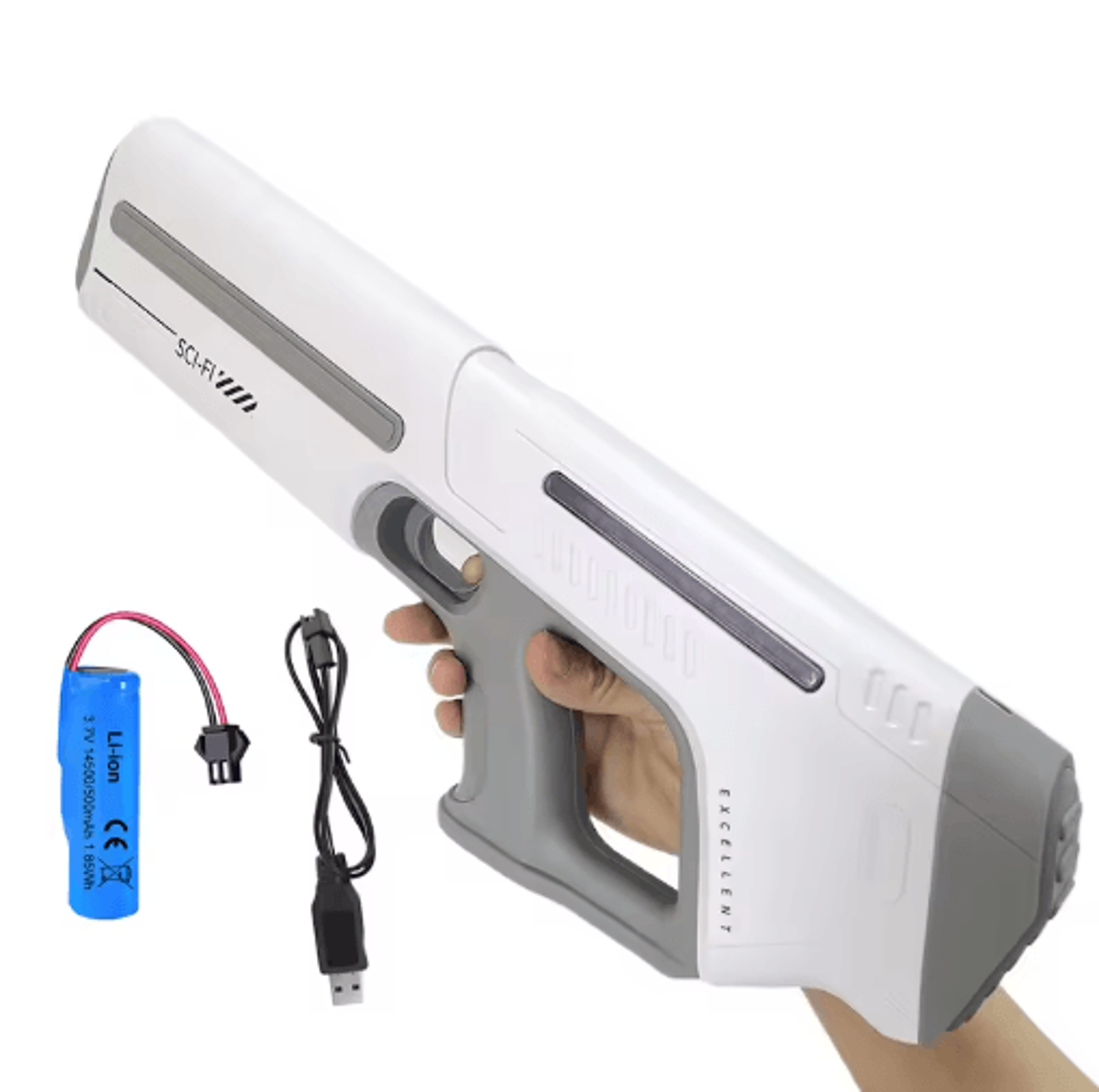 Automatic Electric Water Gun With Powerful Suction  HighPressure Summer Water Blaster 2