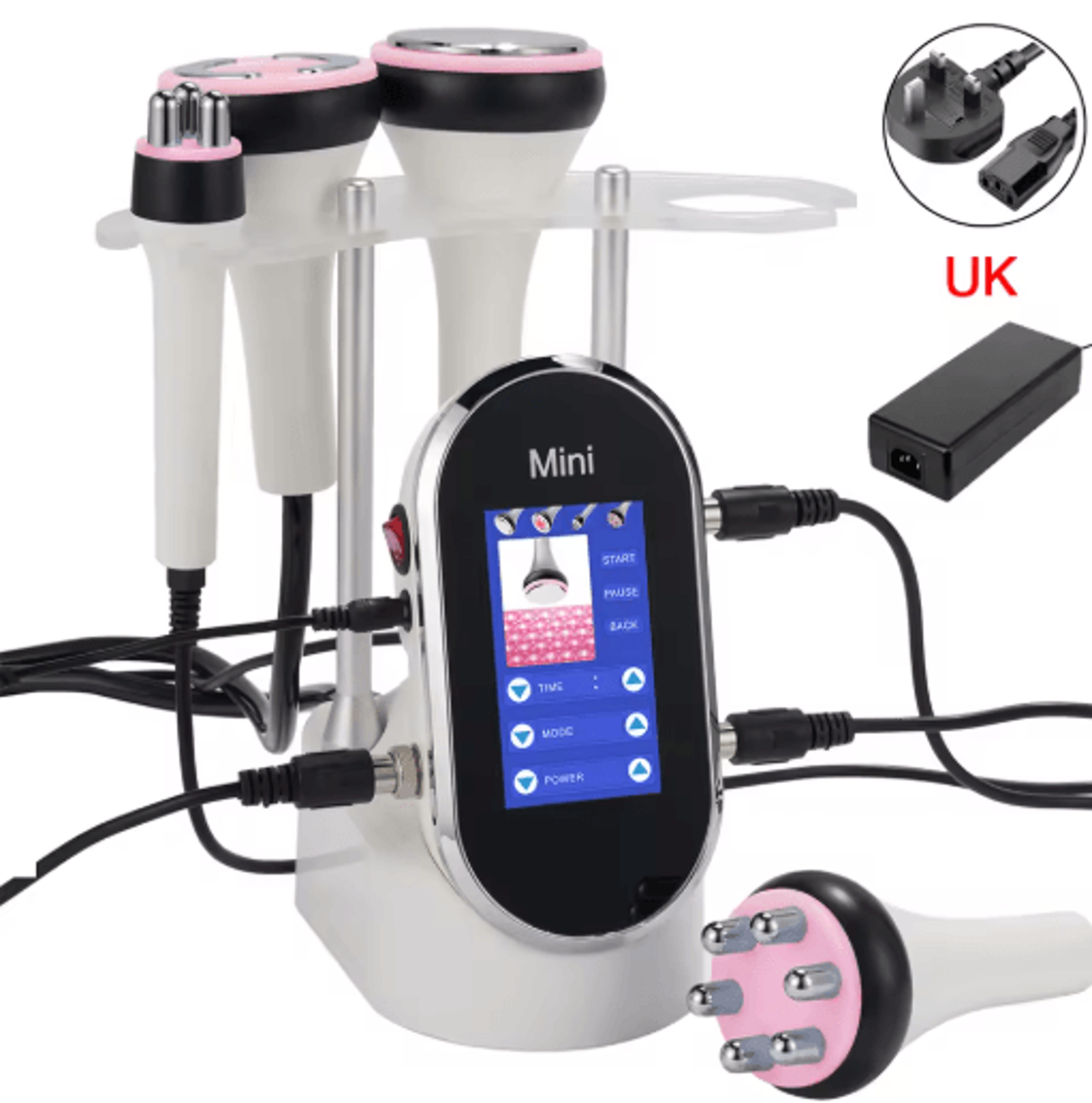 4in1 Ultrasonic Cavitation Facial Care Device For Skin Tightening  Lifting 1