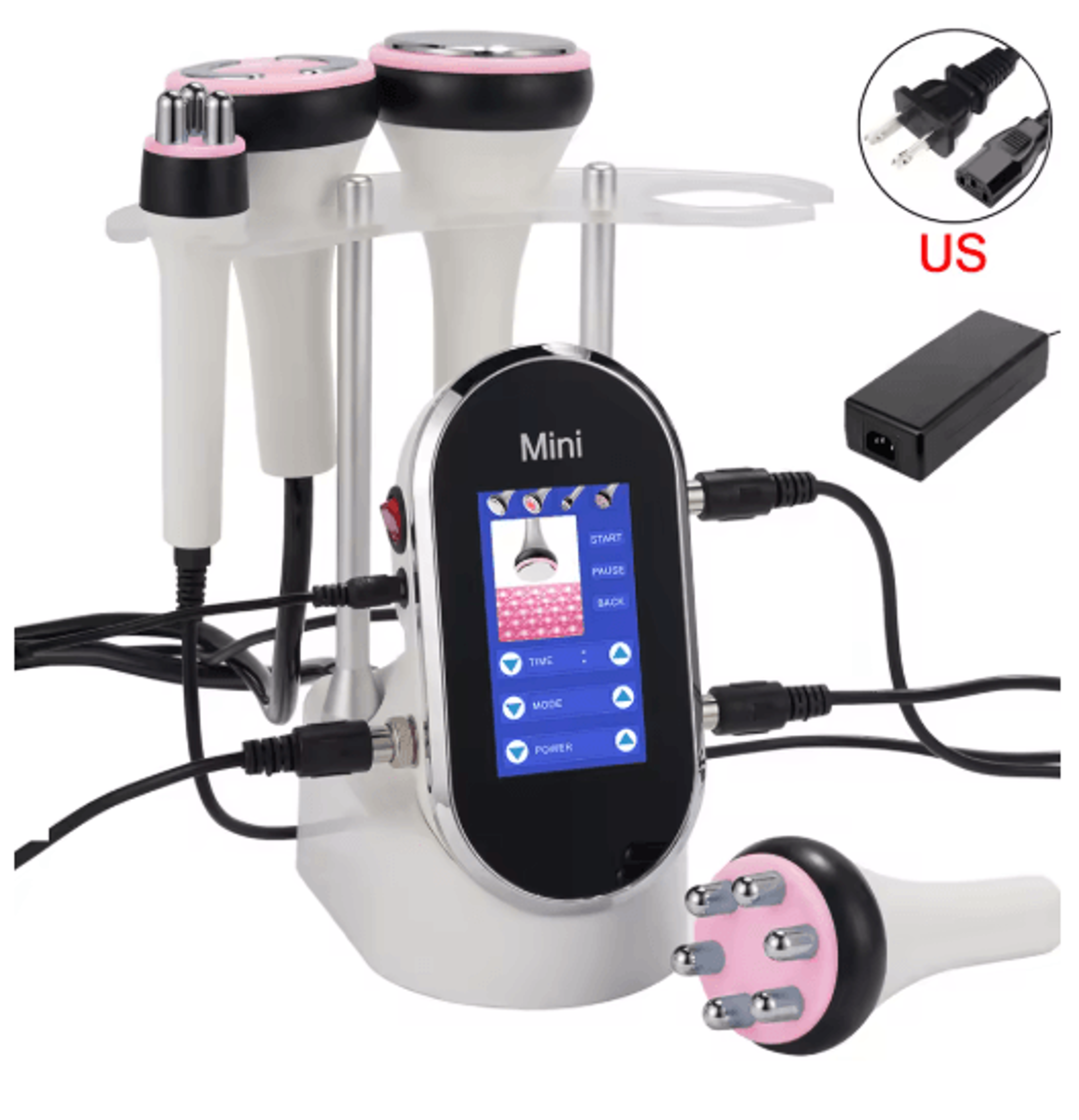 4in1 Ultrasonic Cavitation Facial Care Device For Skin Tightening  Lifting 3